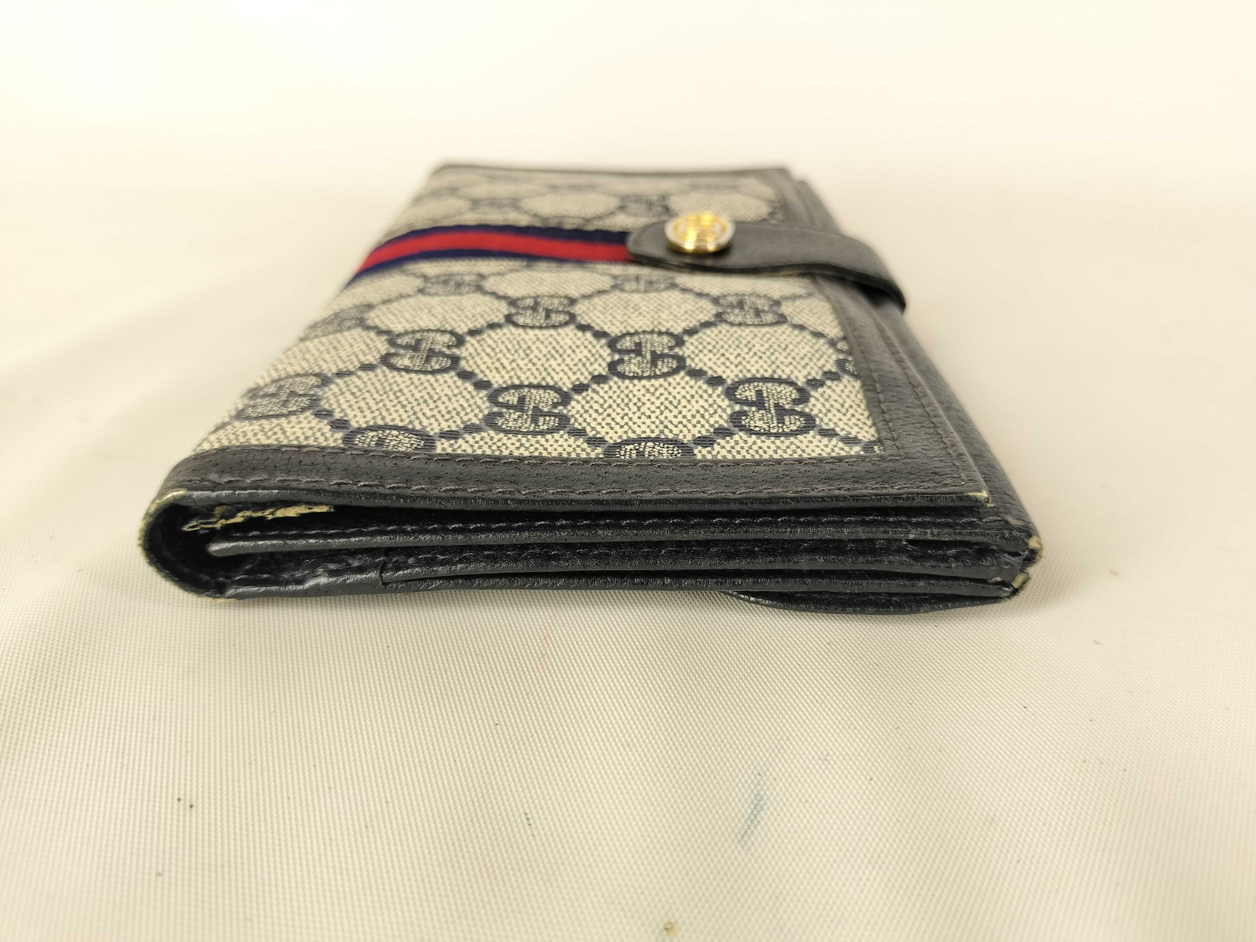 GG Supreme Sherry Long Wallet — view 3