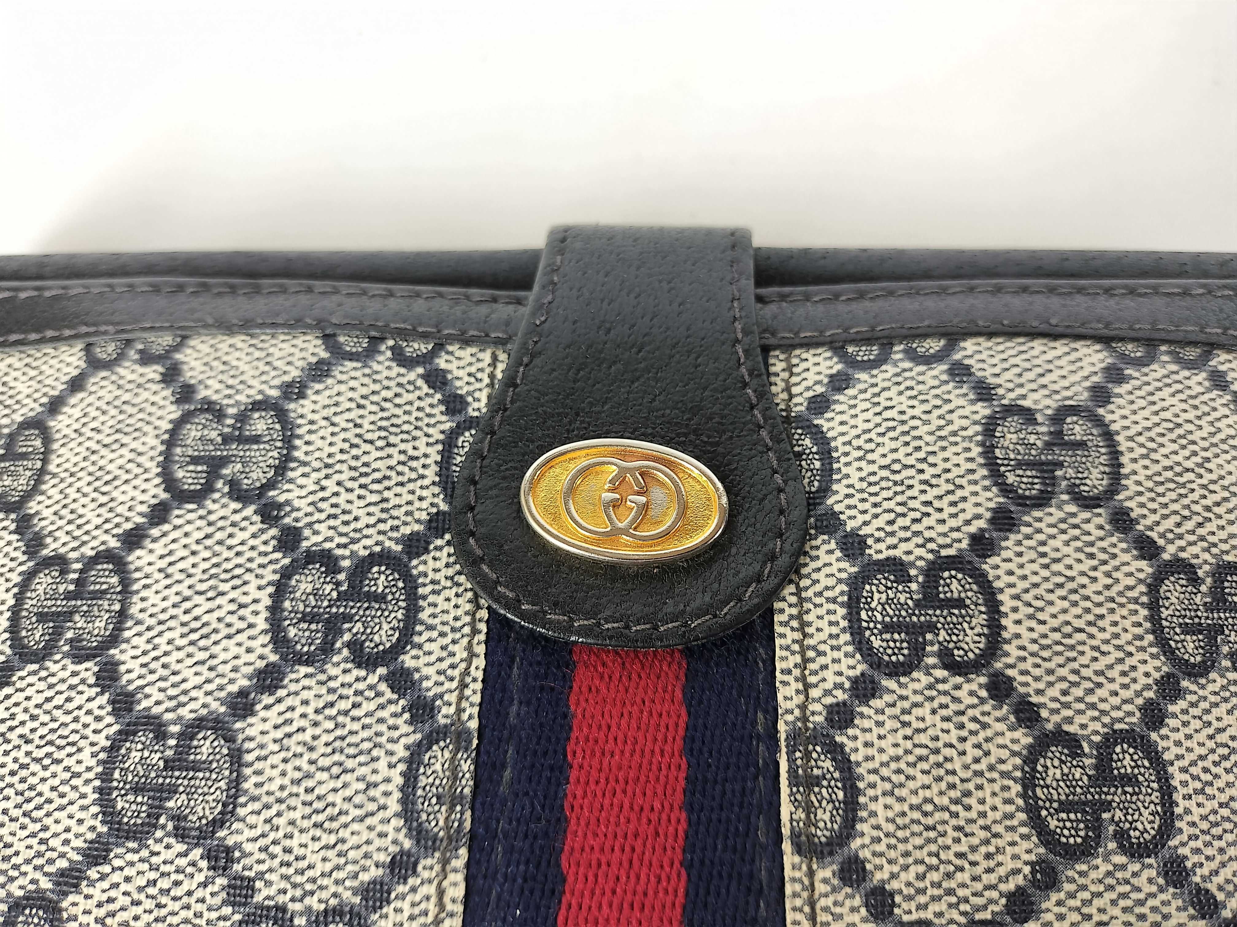 GG Supreme Sherry Long Wallet — view 5