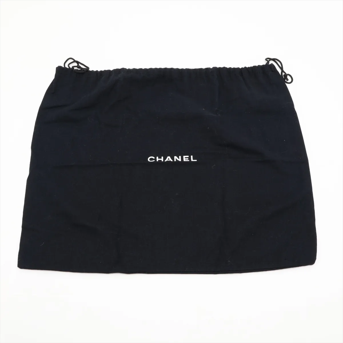 Large Matelassé 30 Caviar Skin Single Flap Double Chain Bag, White, Silver Hardware, 12327259, Serial Number , A28600 — view 12