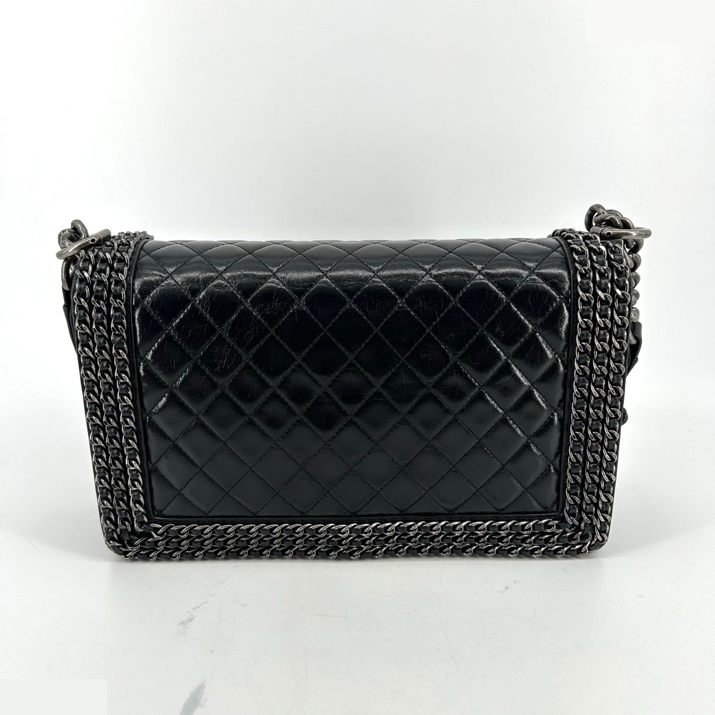 Calfskin Chain Around Leboy Medium — view 3