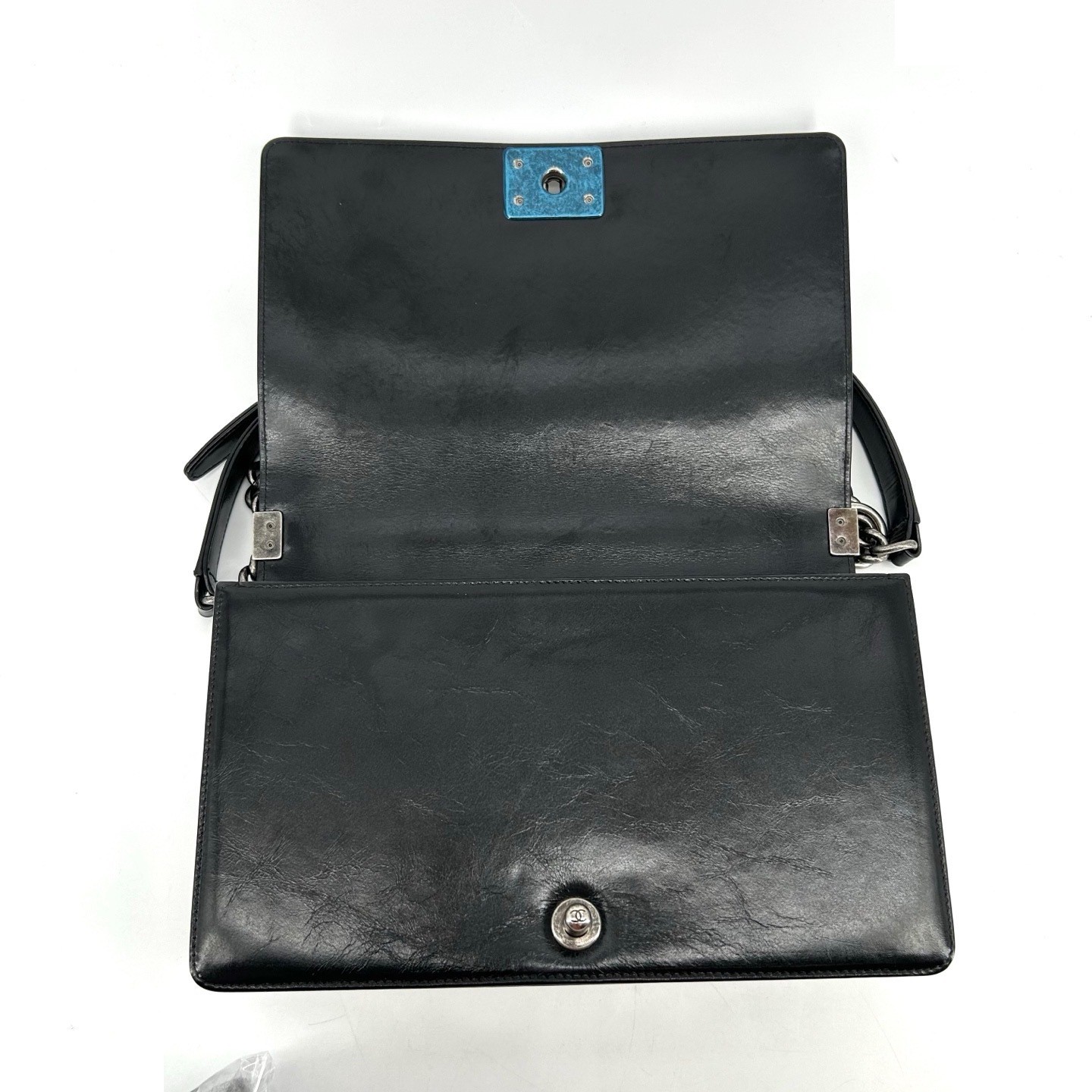 Calfskin Chain Around Leboy Medium — view 5