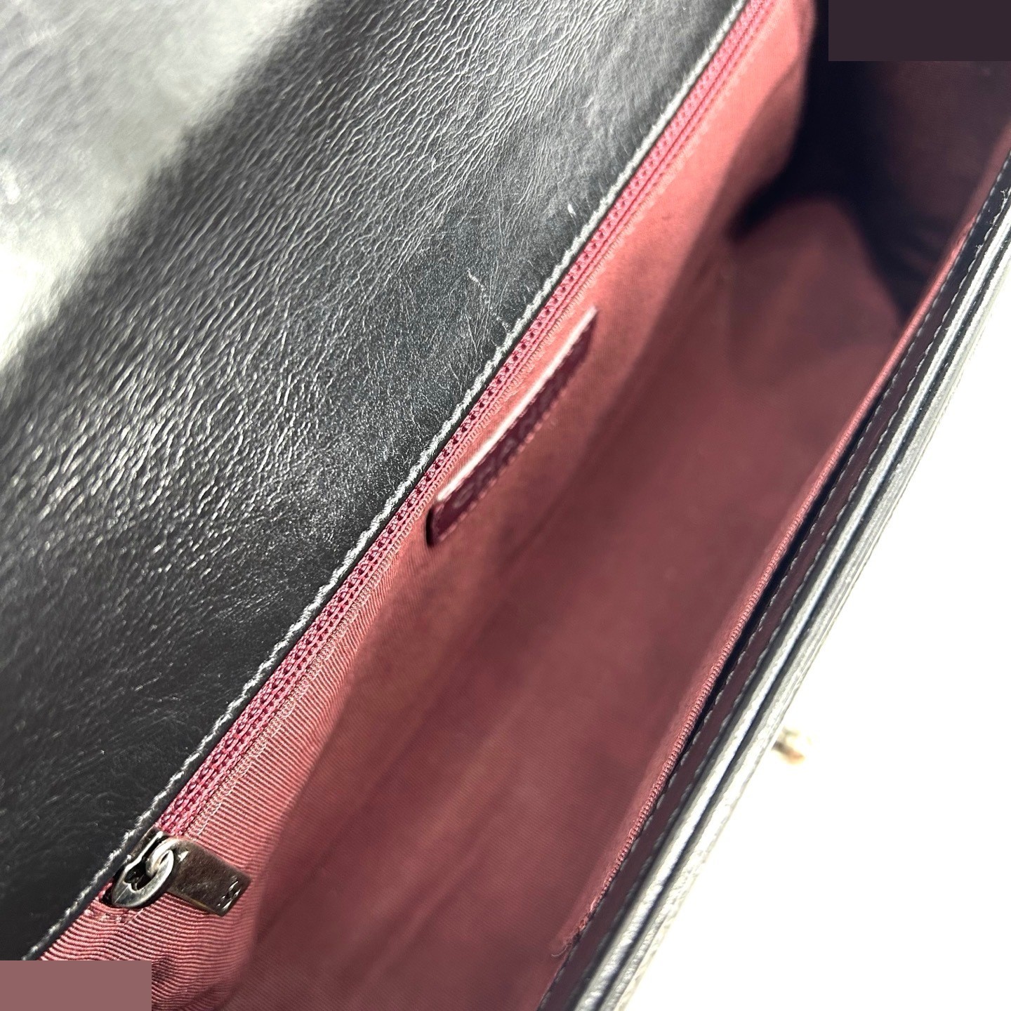 Calfskin Chain Around Leboy Medium — view 6