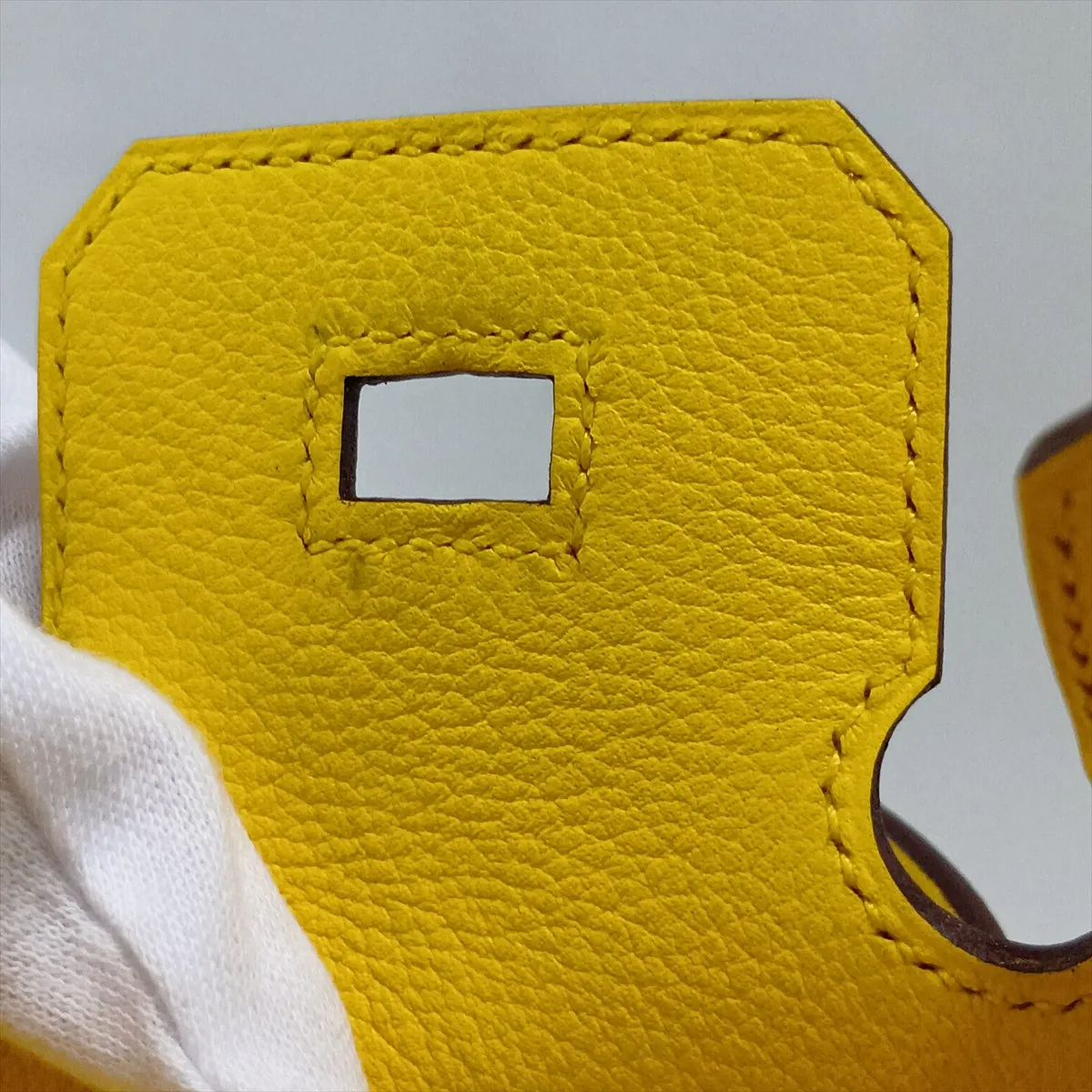 [Individually packaged] Hermes Birkin 25 Retourne Togo Jaune Naple Gold Hardware D: 2019 — view 14