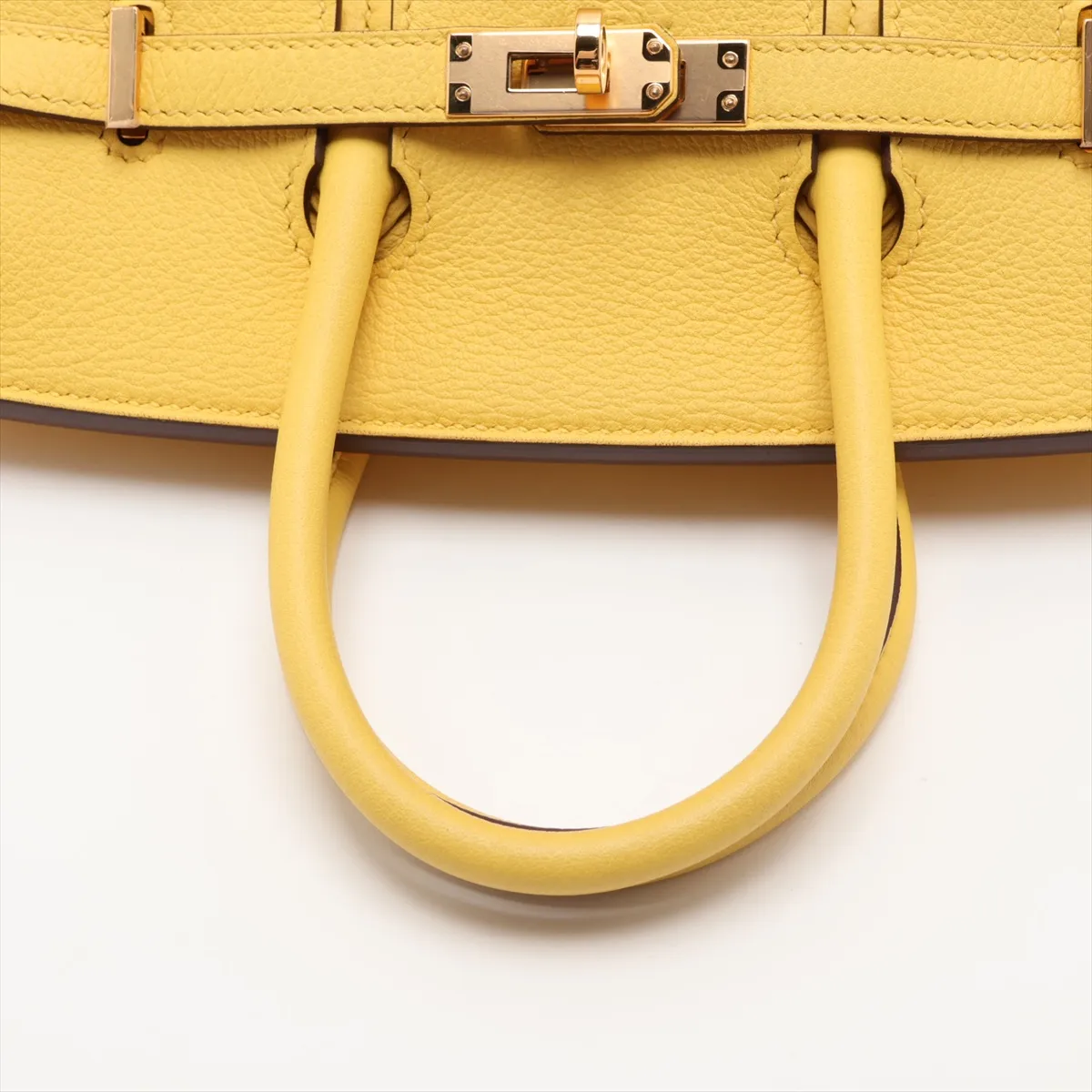 [Individually packaged] Hermes Birkin 25 Retourne Togo Jaune Naple Gold Hardware D: 2019 — view 5