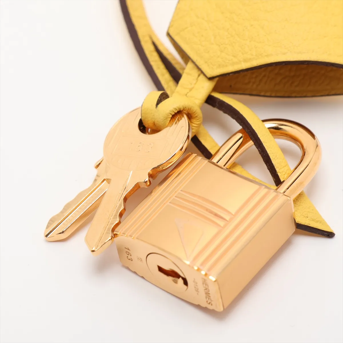 [Individually packaged] Hermes Birkin 25 Retourne Togo Jaune Naple Gold Hardware D: 2019 — view 10