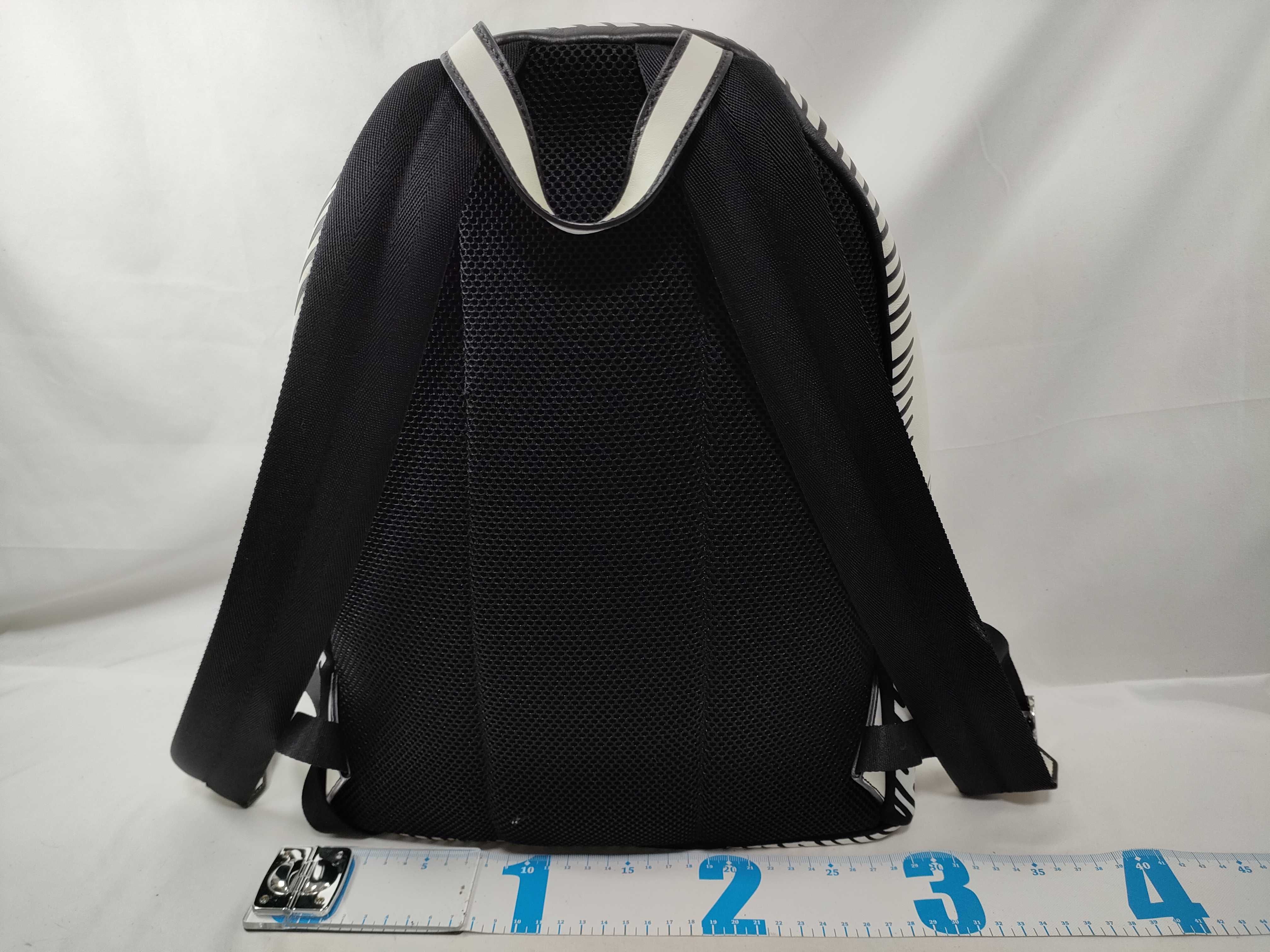 Joshua Vides California Sky Backpack Nylon x Leather Rucksack — view 2