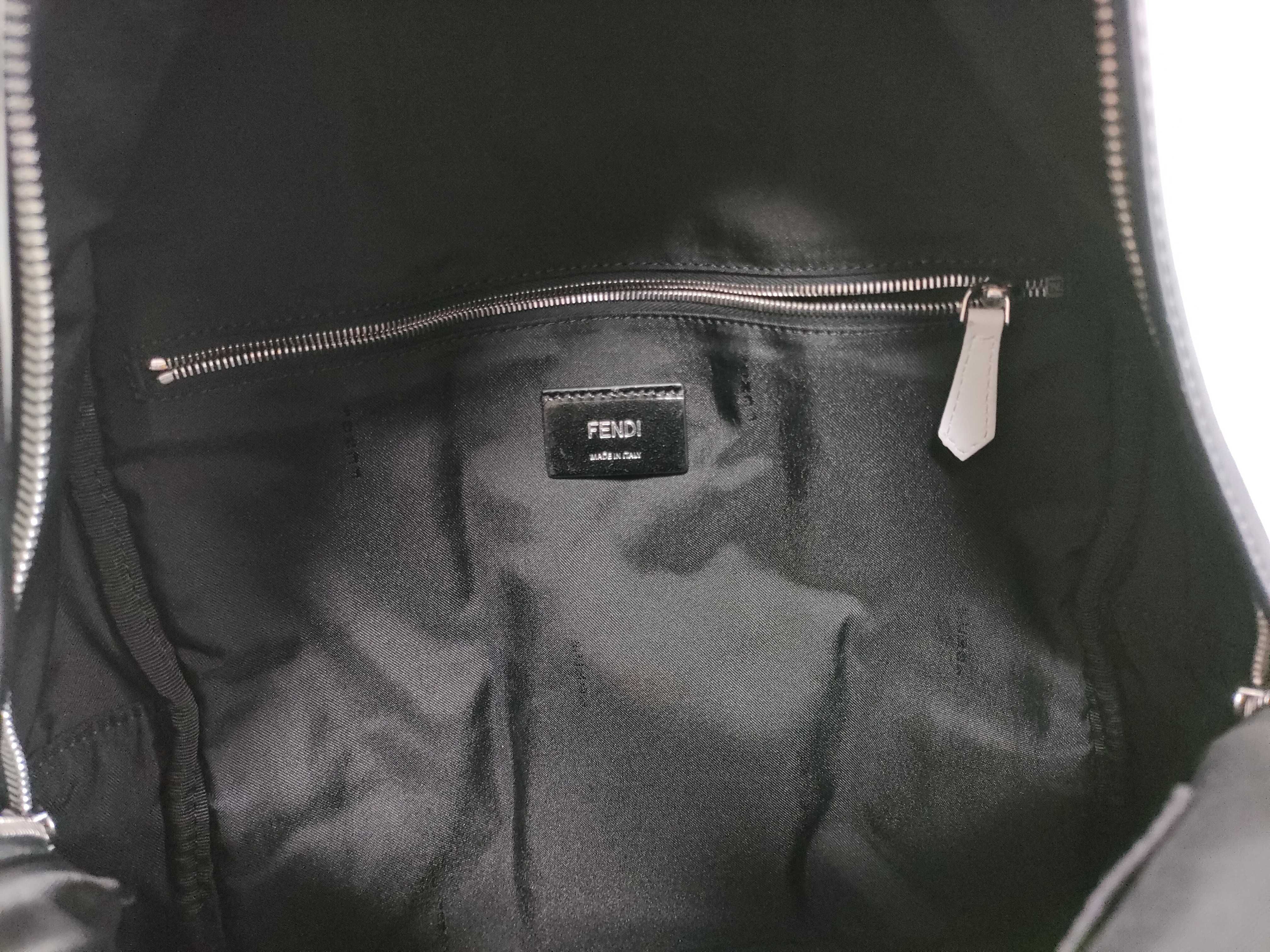 Joshua Vides California Sky Backpack Nylon x Leather Rucksack — view 11