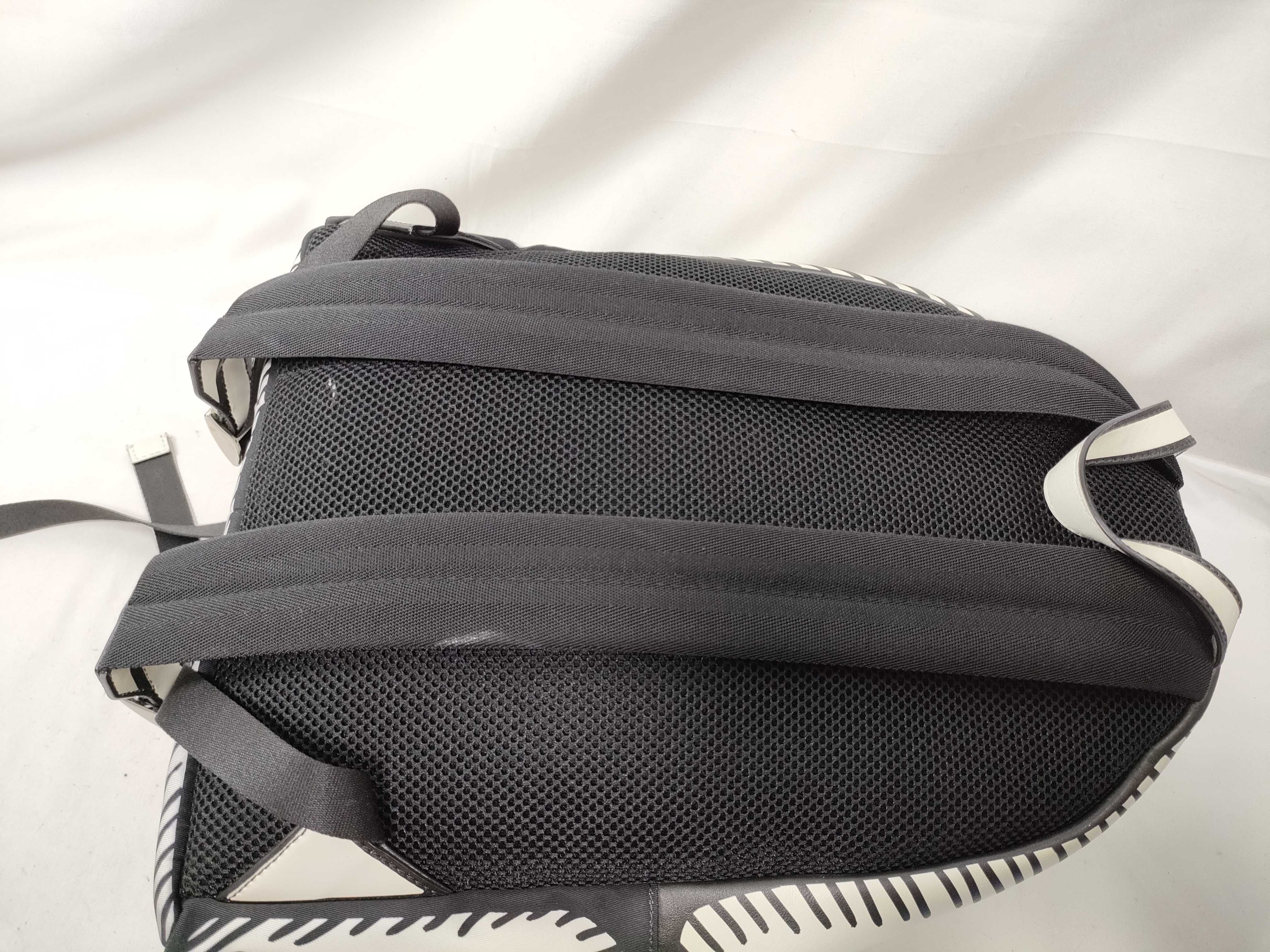 Joshua Vides California Sky Backpack Nylon x Leather Rucksack — view 5