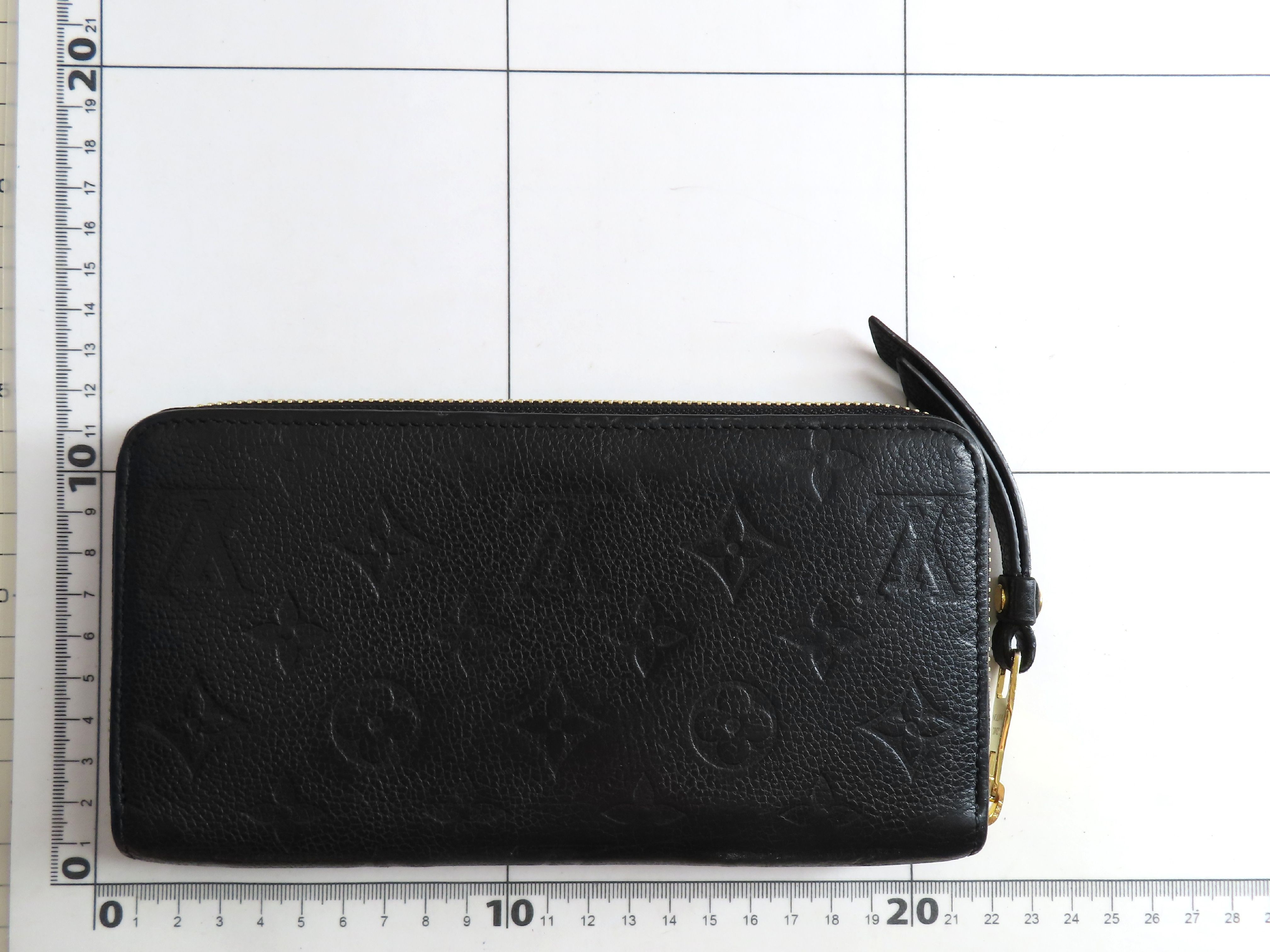 Monogram Empreinte Louis Vuitton Empreinte Zippy Black Gold Hardware SP1189 Wallet — view 2