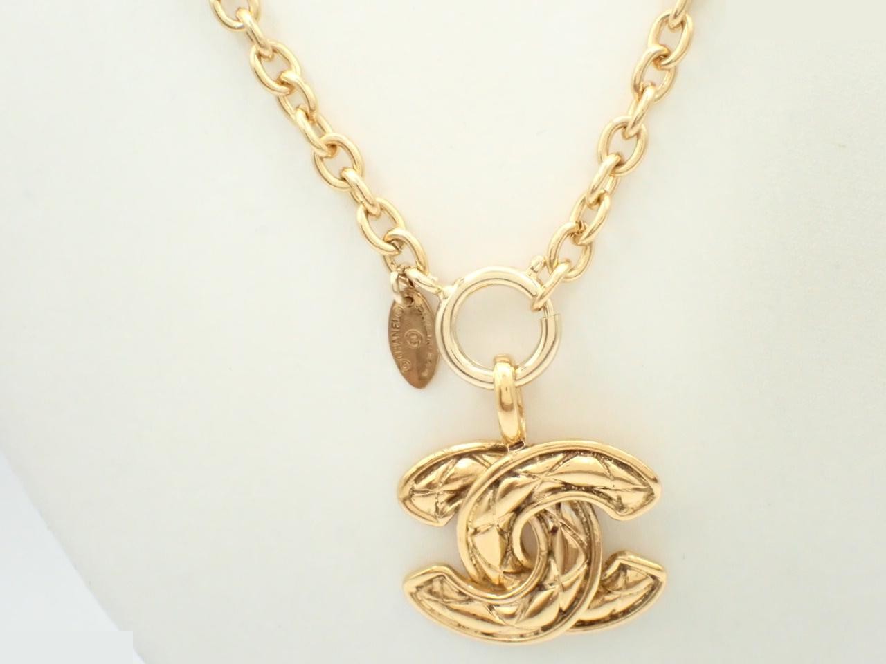 Vintage Classic (Precious Metal) Necklace Pendant - Chain approx. 110cm — view 2