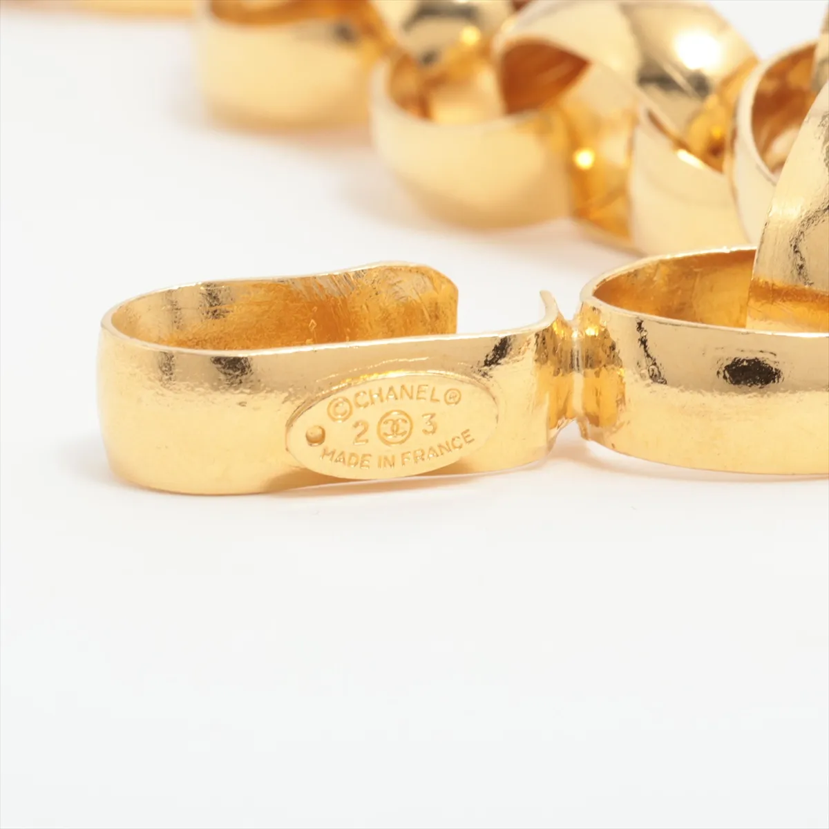 Cocomark 23 Chain Belt GP Gold — view 5