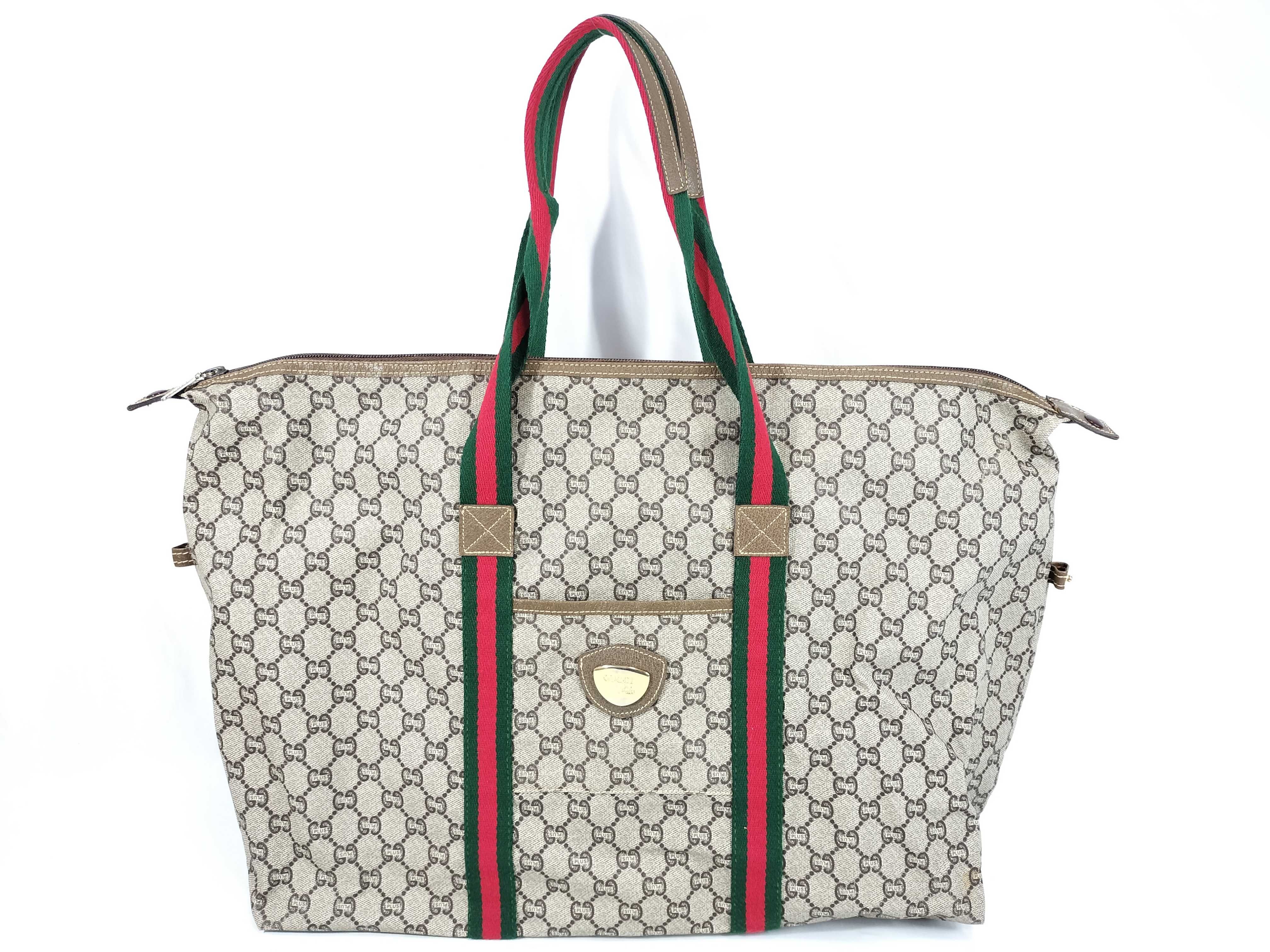 GG Supreme Old Gucci PLUS Sherry Tote Bag