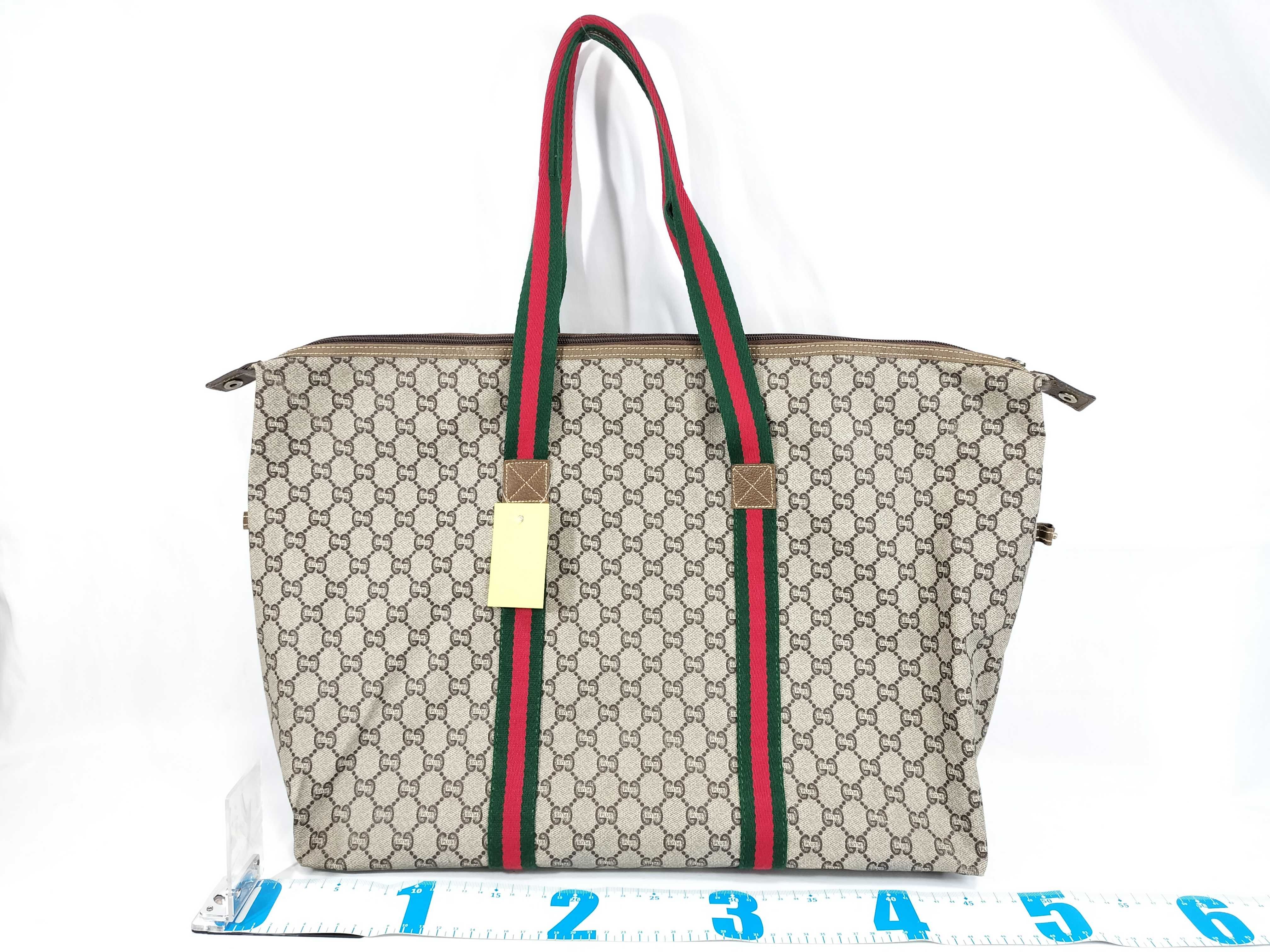 GG Supreme Old Gucci PLUS Sherry Tote Bag — view 2