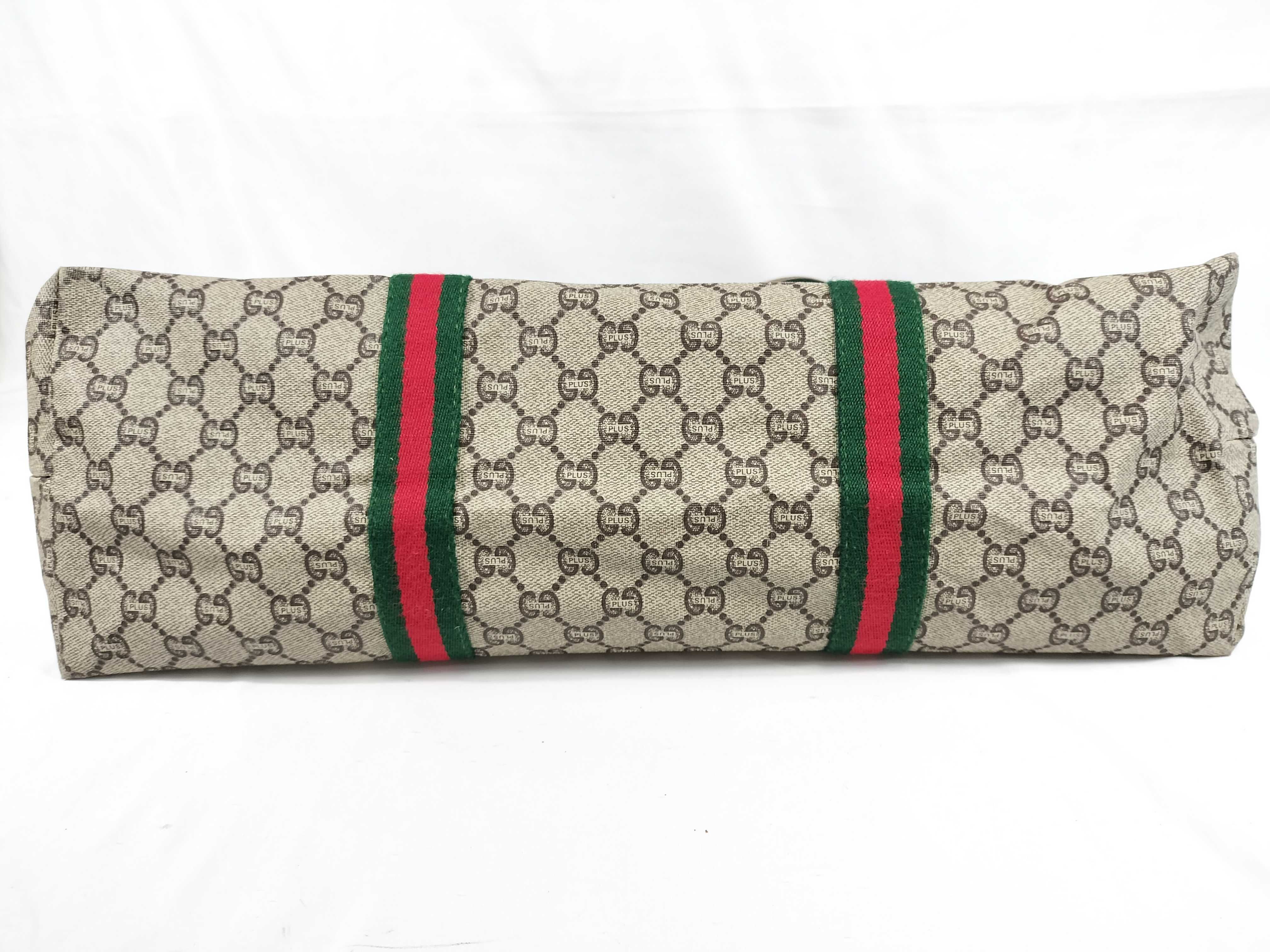 GG Supreme Old Gucci PLUS Sherry Tote Bag — view 8