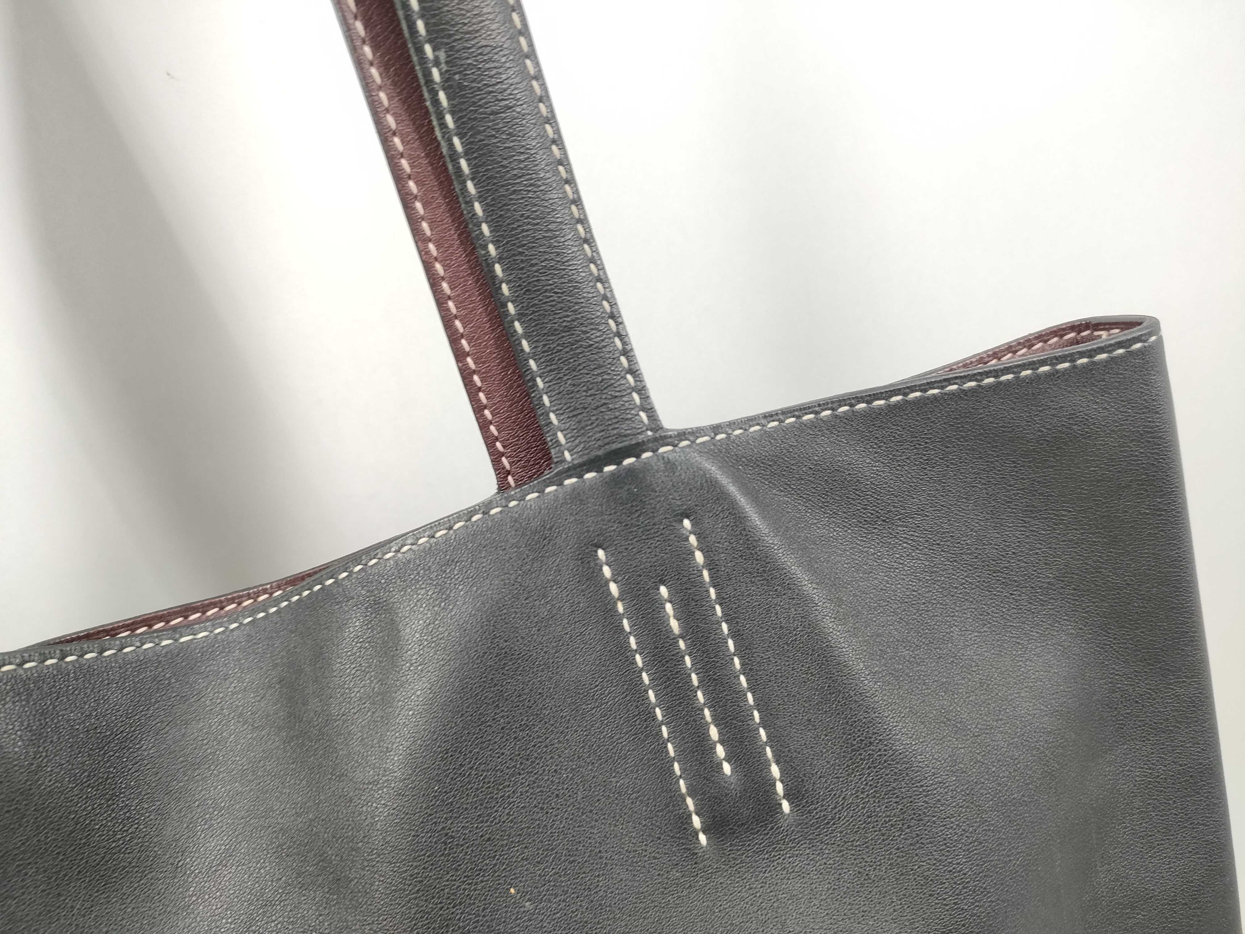 Double Sense 36 Black x Brown Tote Bag — view 3