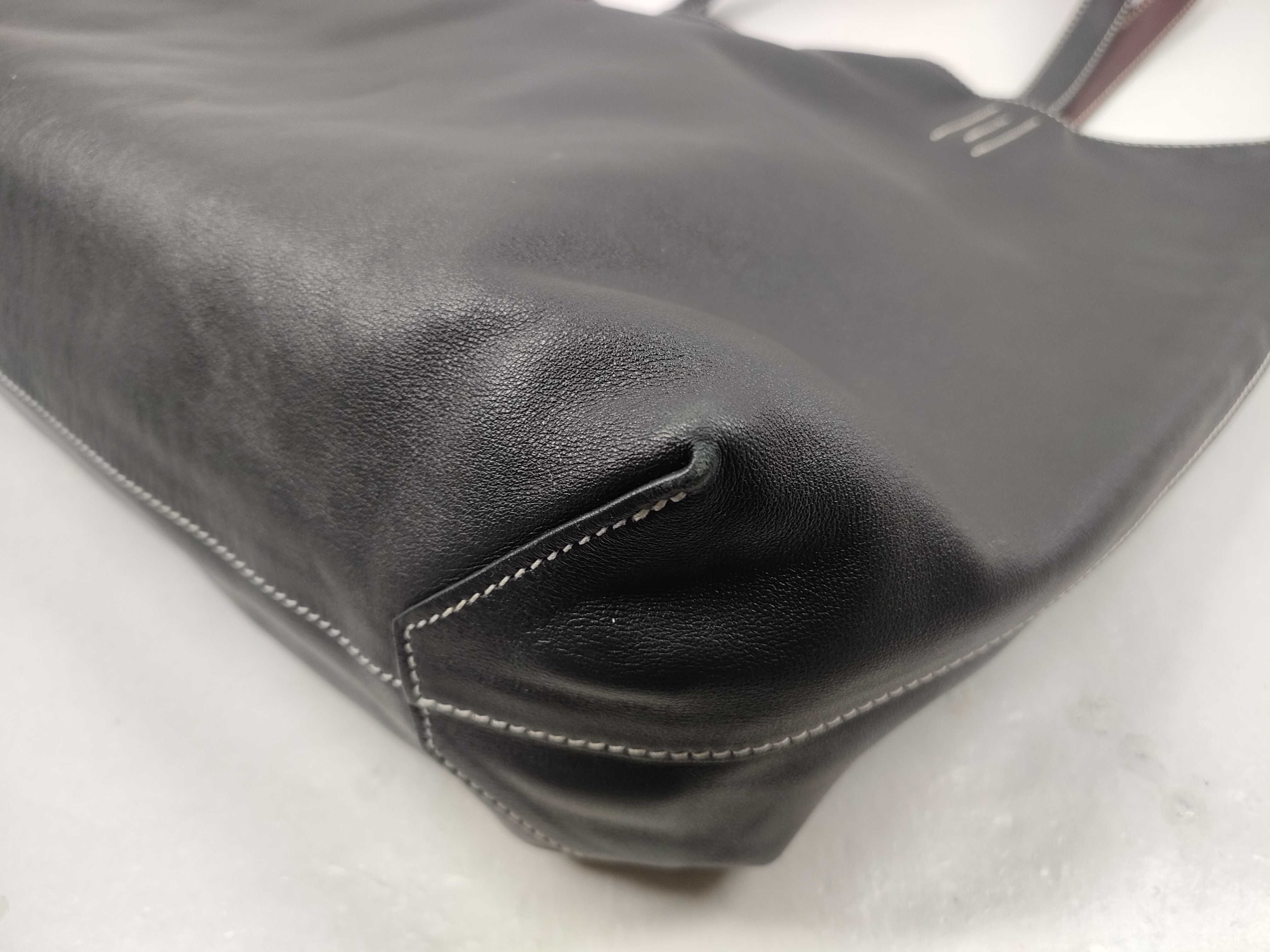 Double Sense 36 Black x Brown Tote Bag — view 6