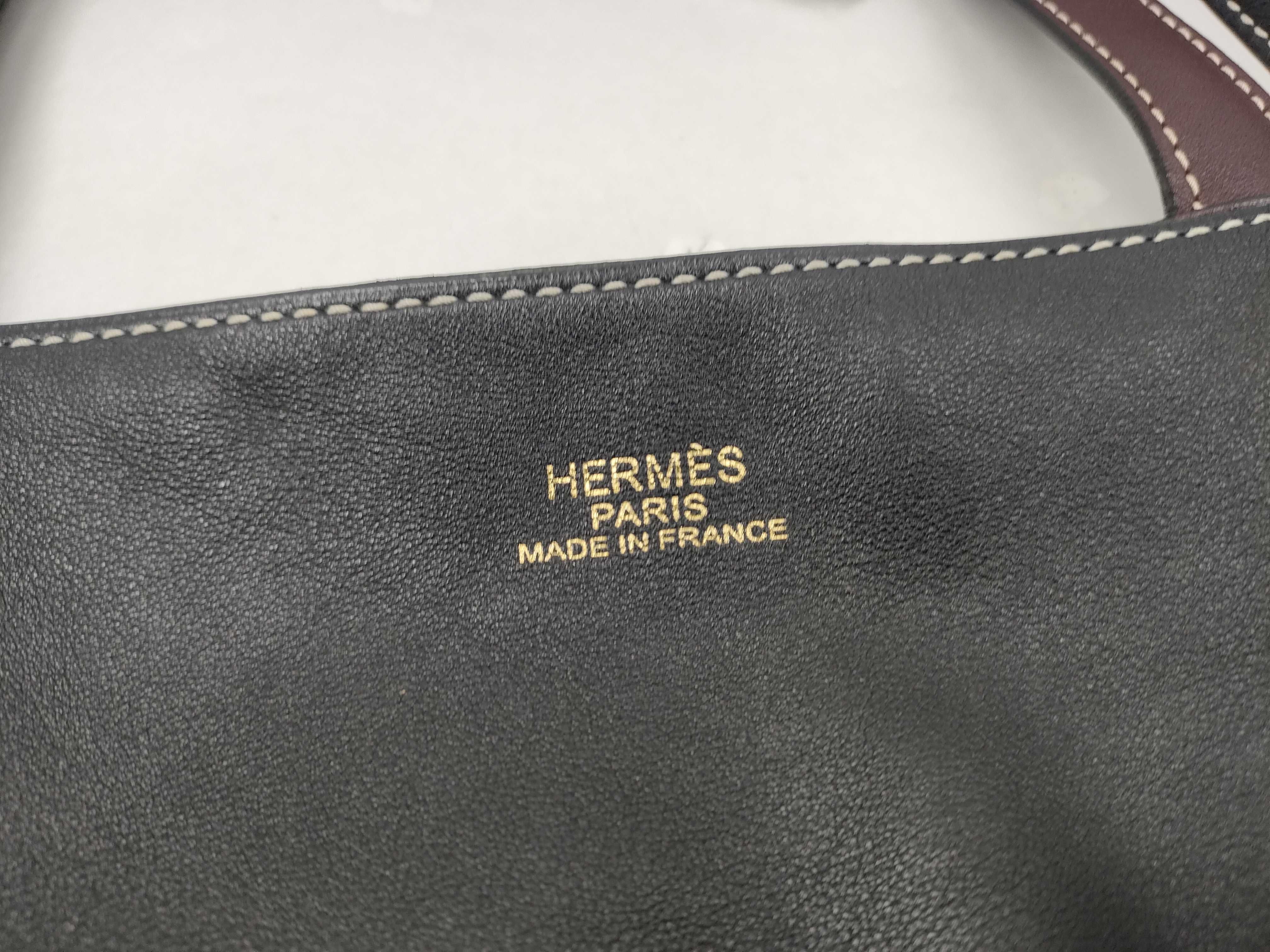 Double Sense 36 Black x Brown Tote Bag — view 10