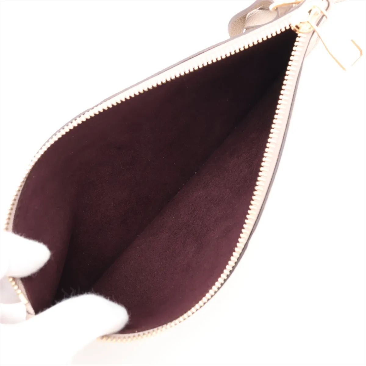 Monogram Empreinte Neverfull MM M45686 Beige (RFID detected) — view 9