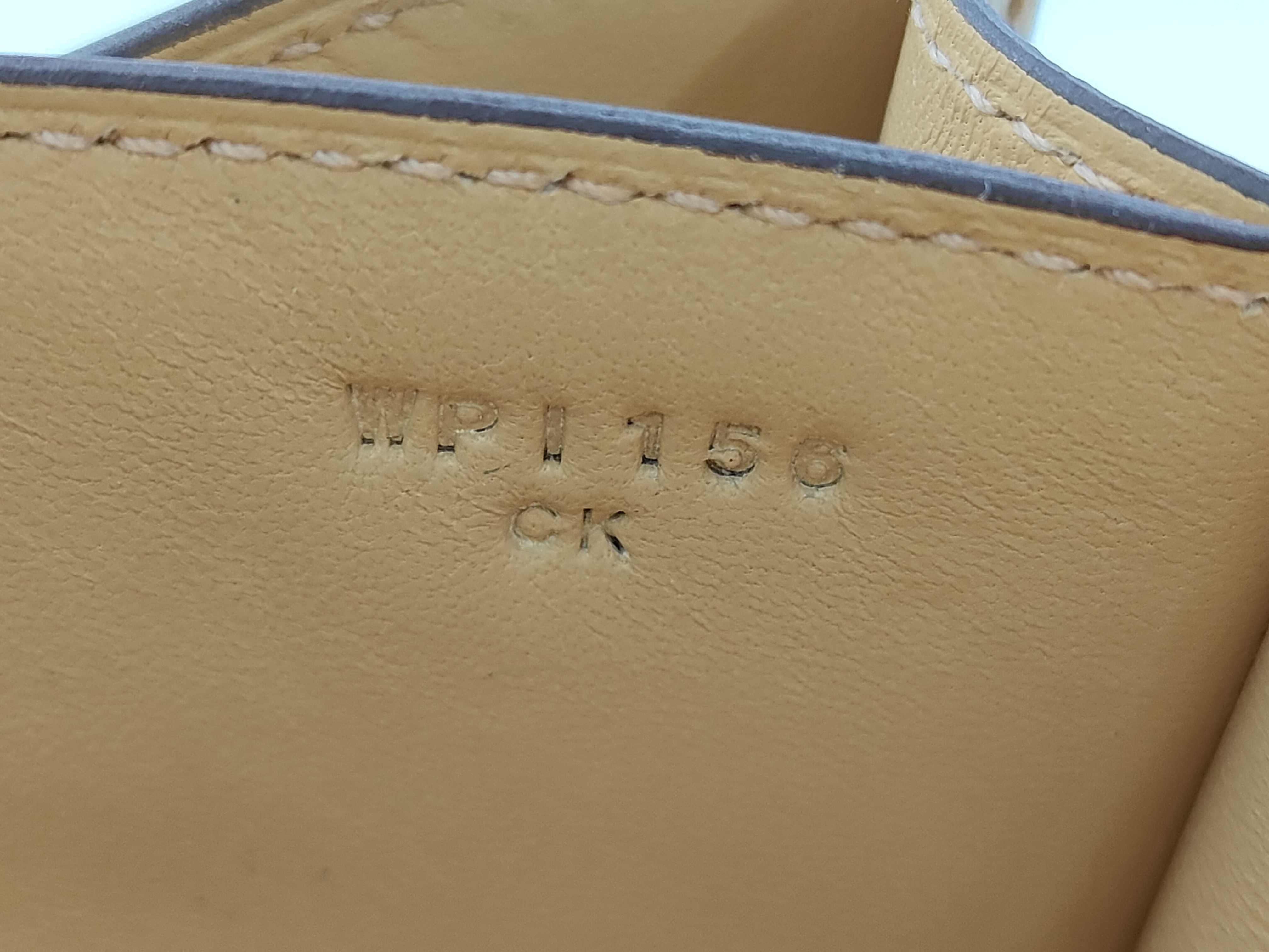 Constance Mini Chevre Doré GD Hardware W Stamp Shoulder Bag — view 12