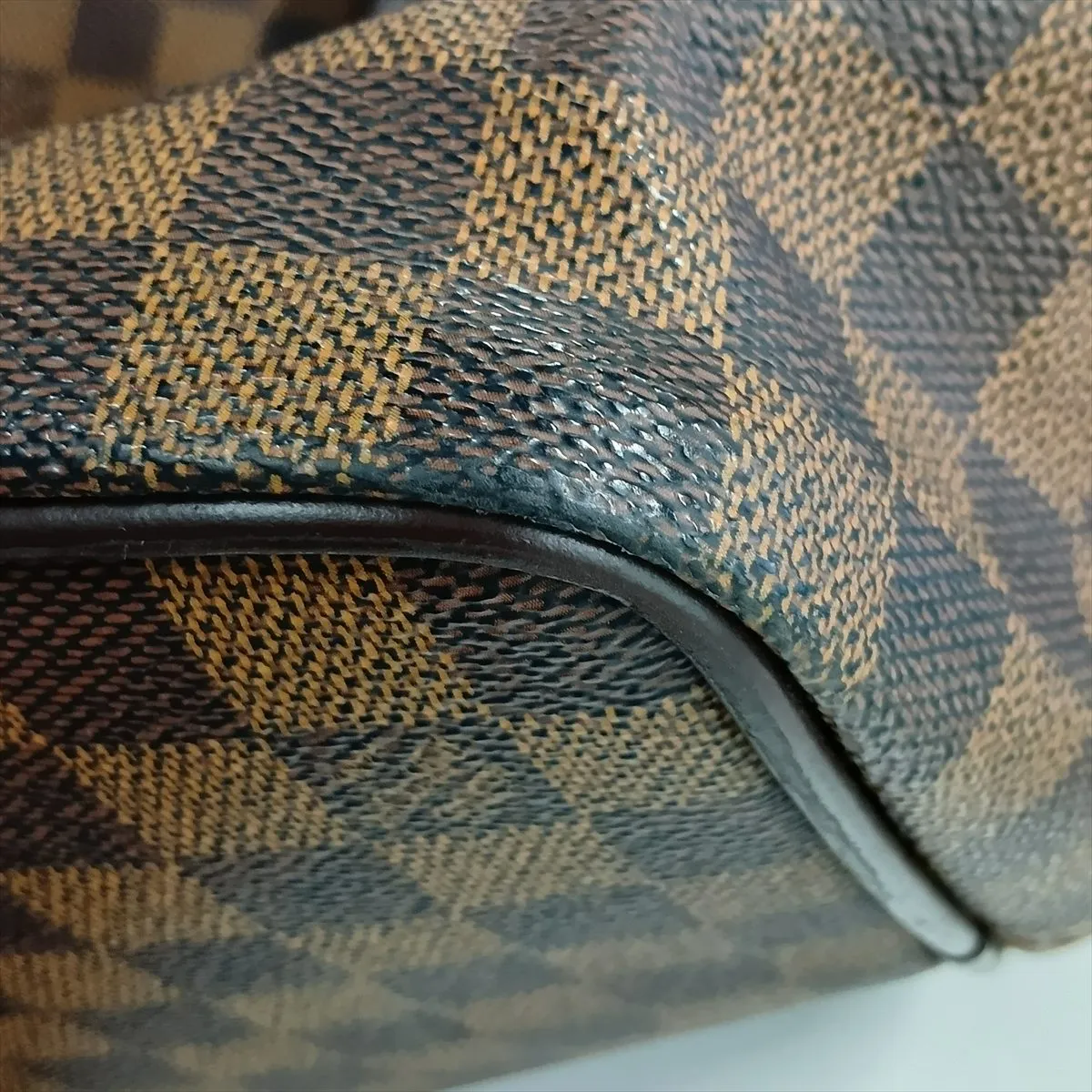 Damier Greenwich PM N41165 AR1001 Brown — view 13
