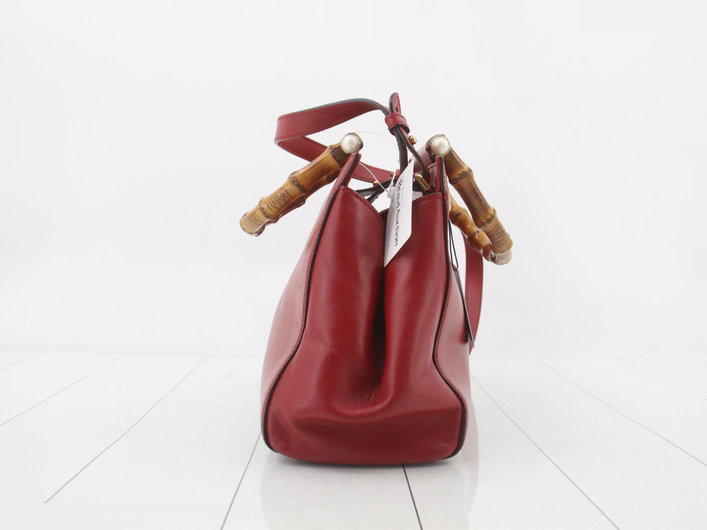 Bamboo Leather 2-Way Shoulder/Handbag — view 3