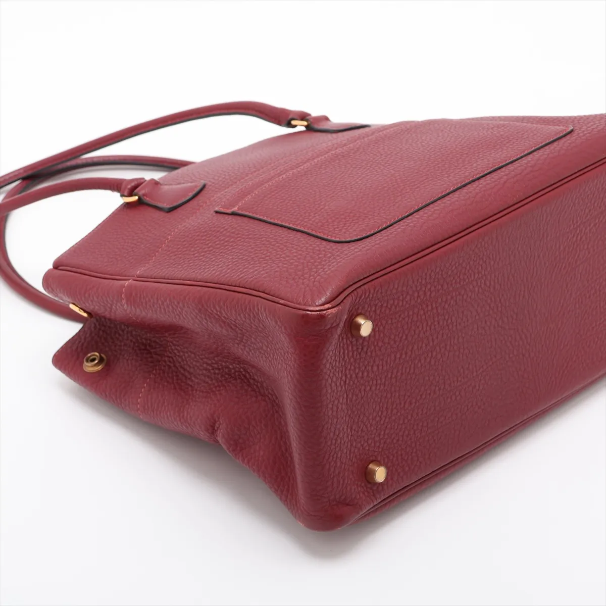 La Tote Togo Rouge H Gold Hardware C:1999 — view 4