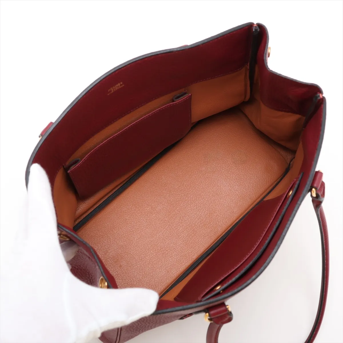 La Tote Togo Rouge H Gold Hardware C:1999 — view 7