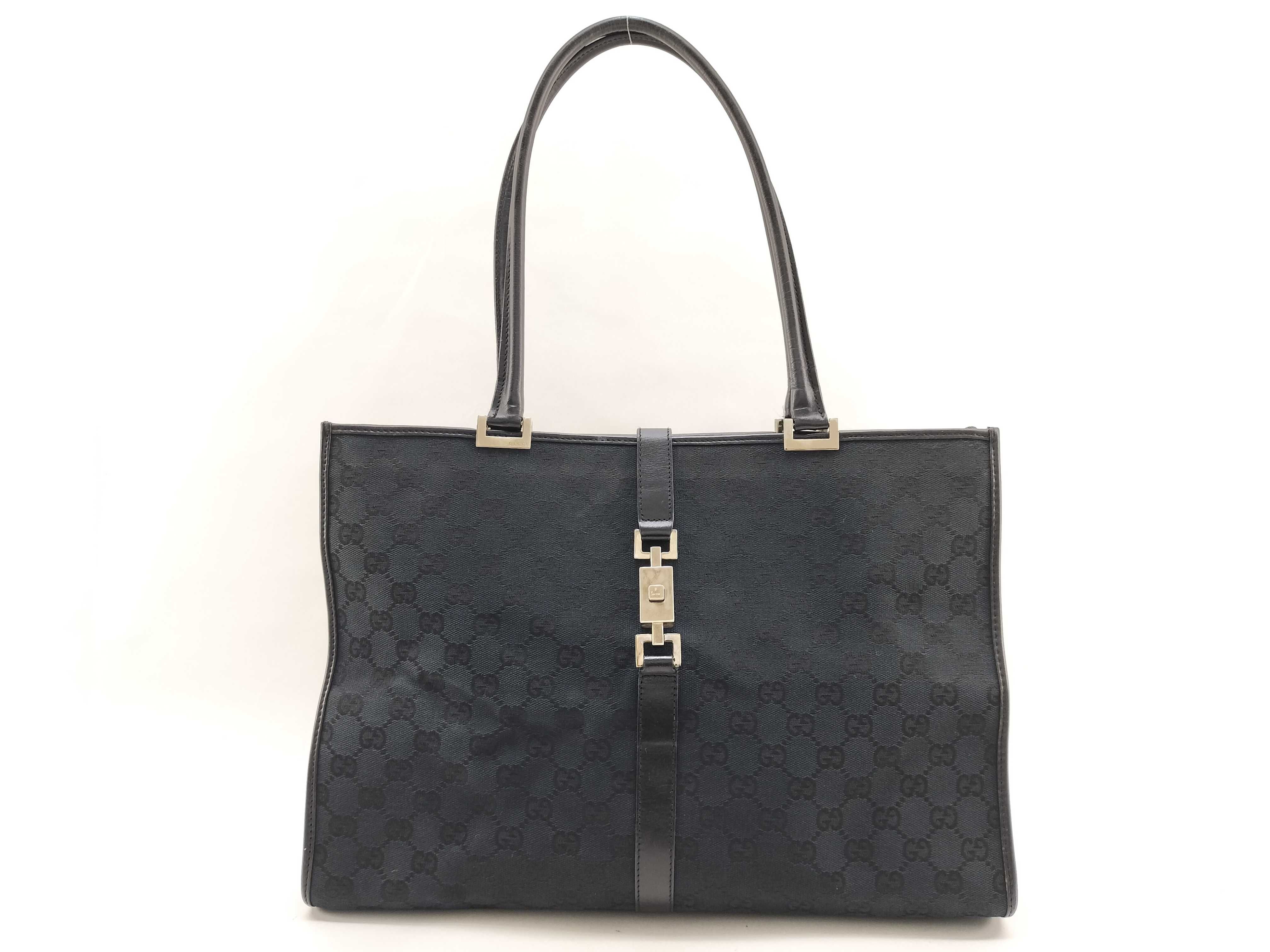 Jackie GG Canvas Handbag Tote Bag