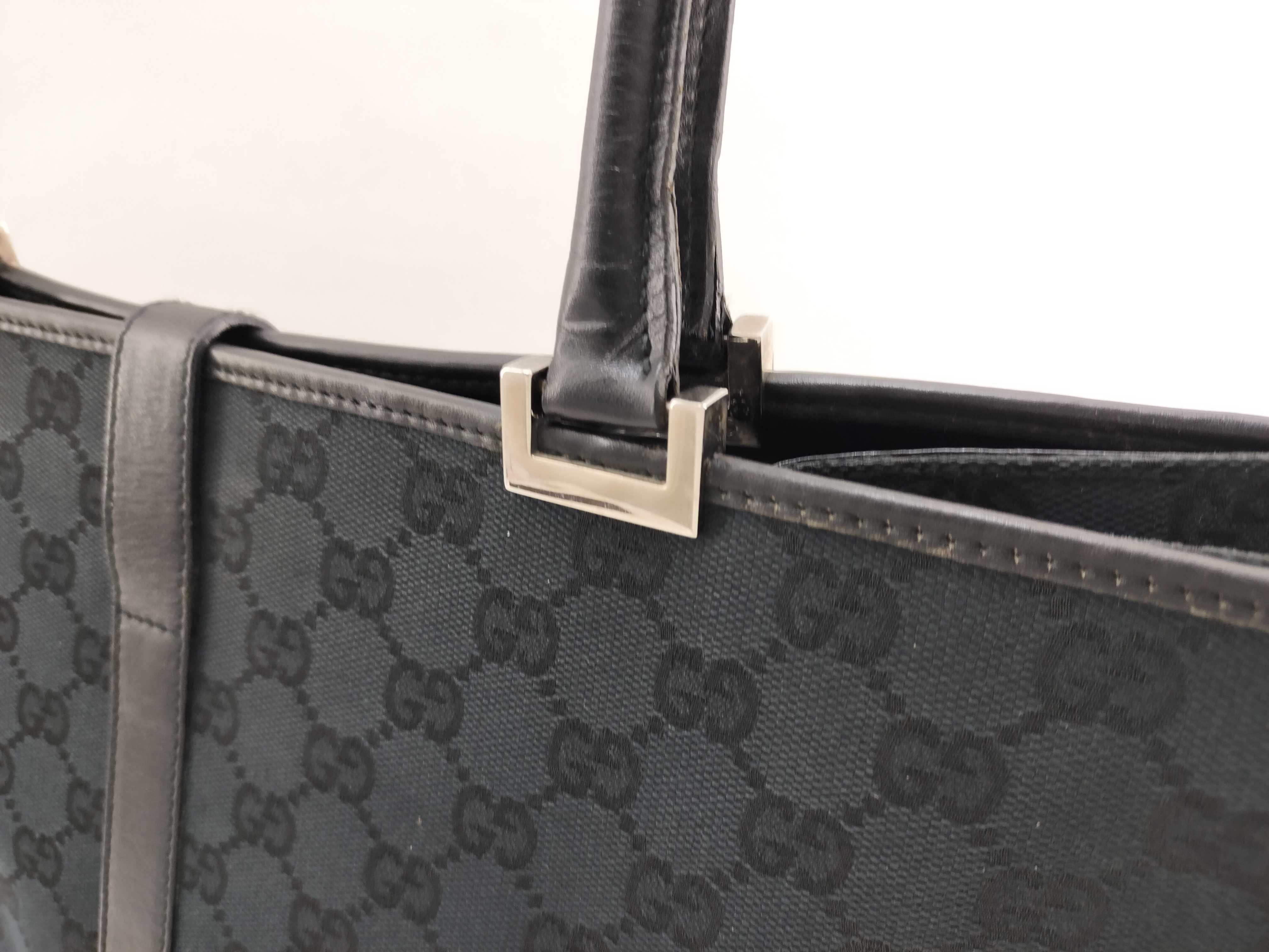Jackie GG Canvas Handbag Tote Bag — view 3