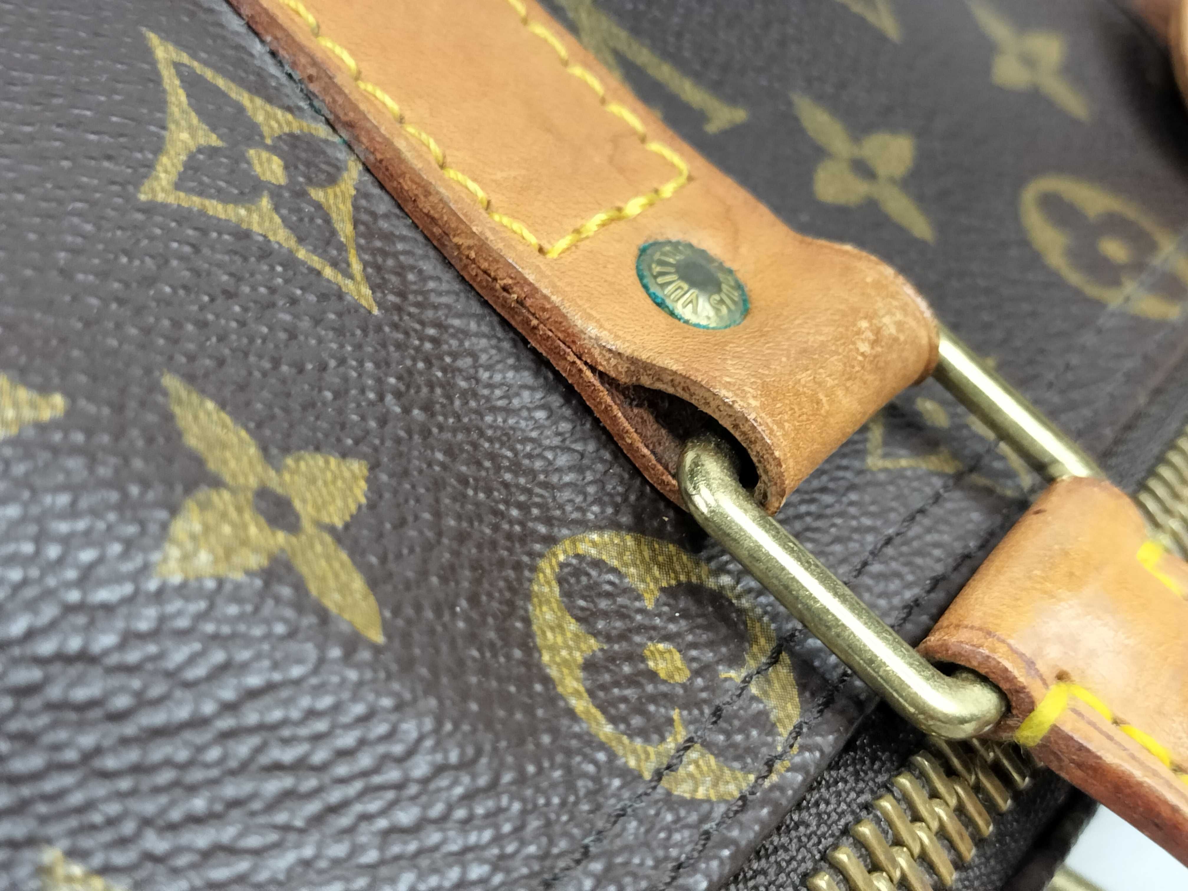 Monogram Louis Vuitton Keepall Bandoulière 45 Monogram Boston Bag — view 5