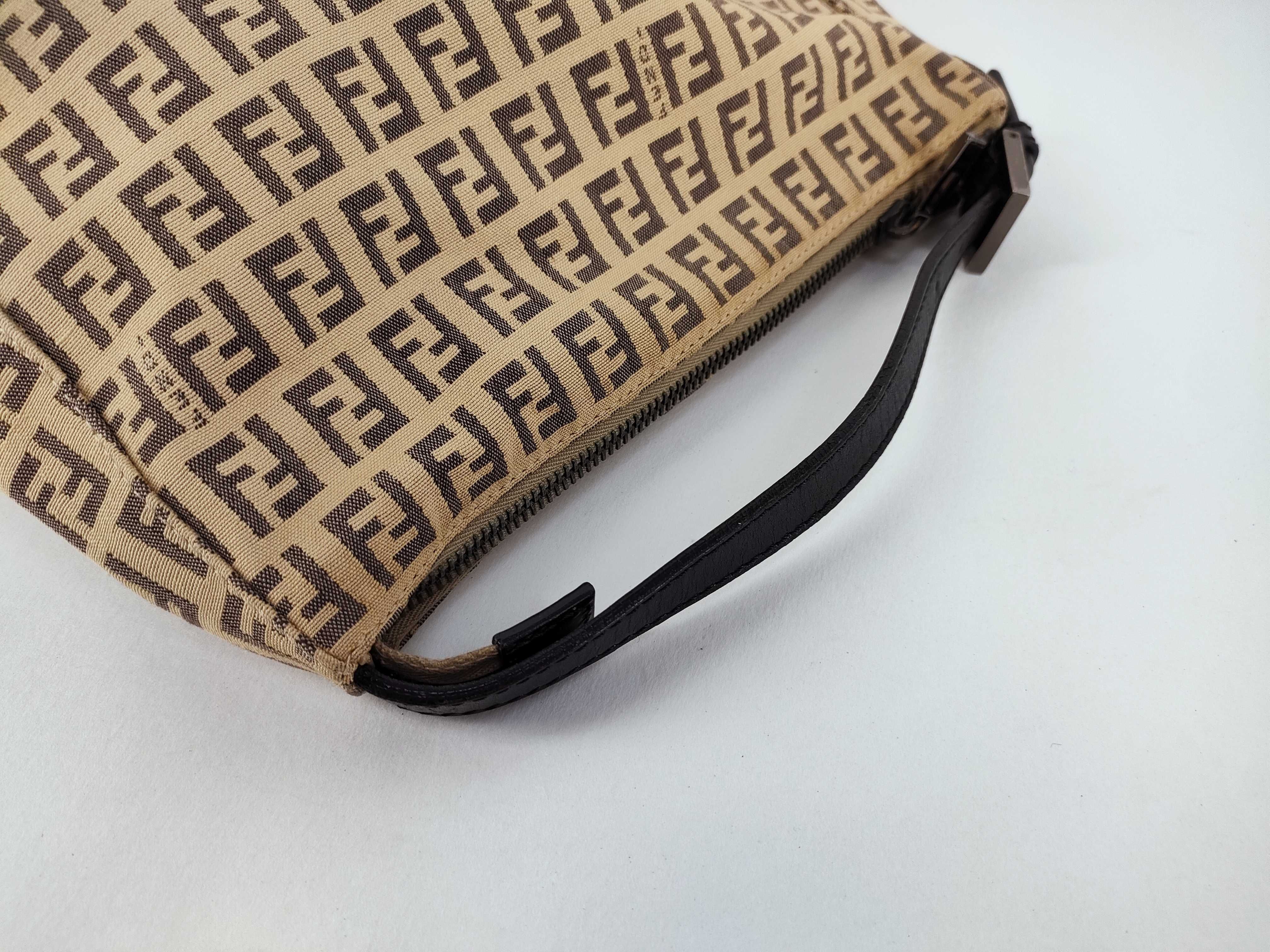 Zucca pattern Fendi Zucchino accessory pouch — view 3