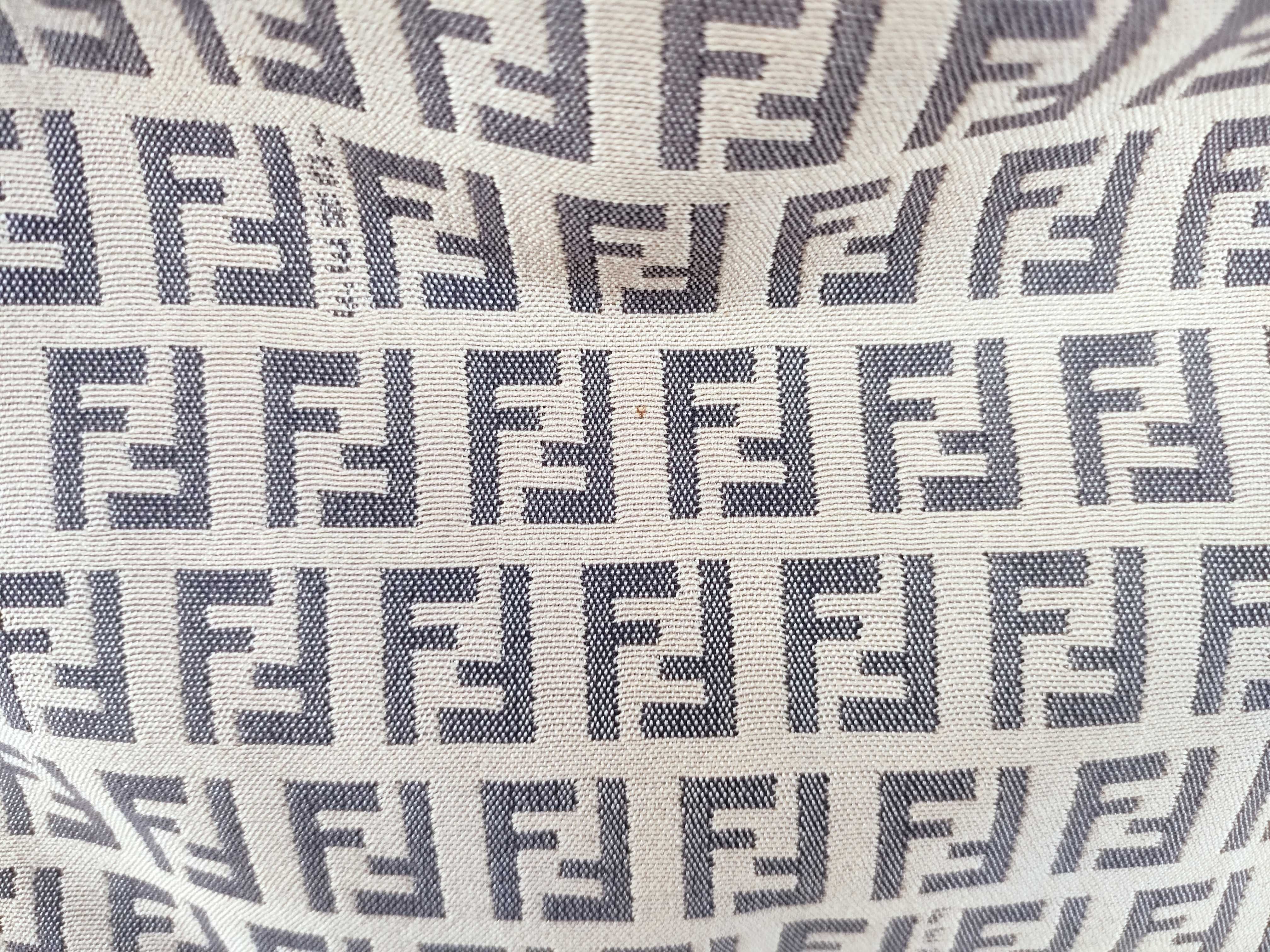 Zucca pattern Fendi Zucchino accessory pouch — view 8