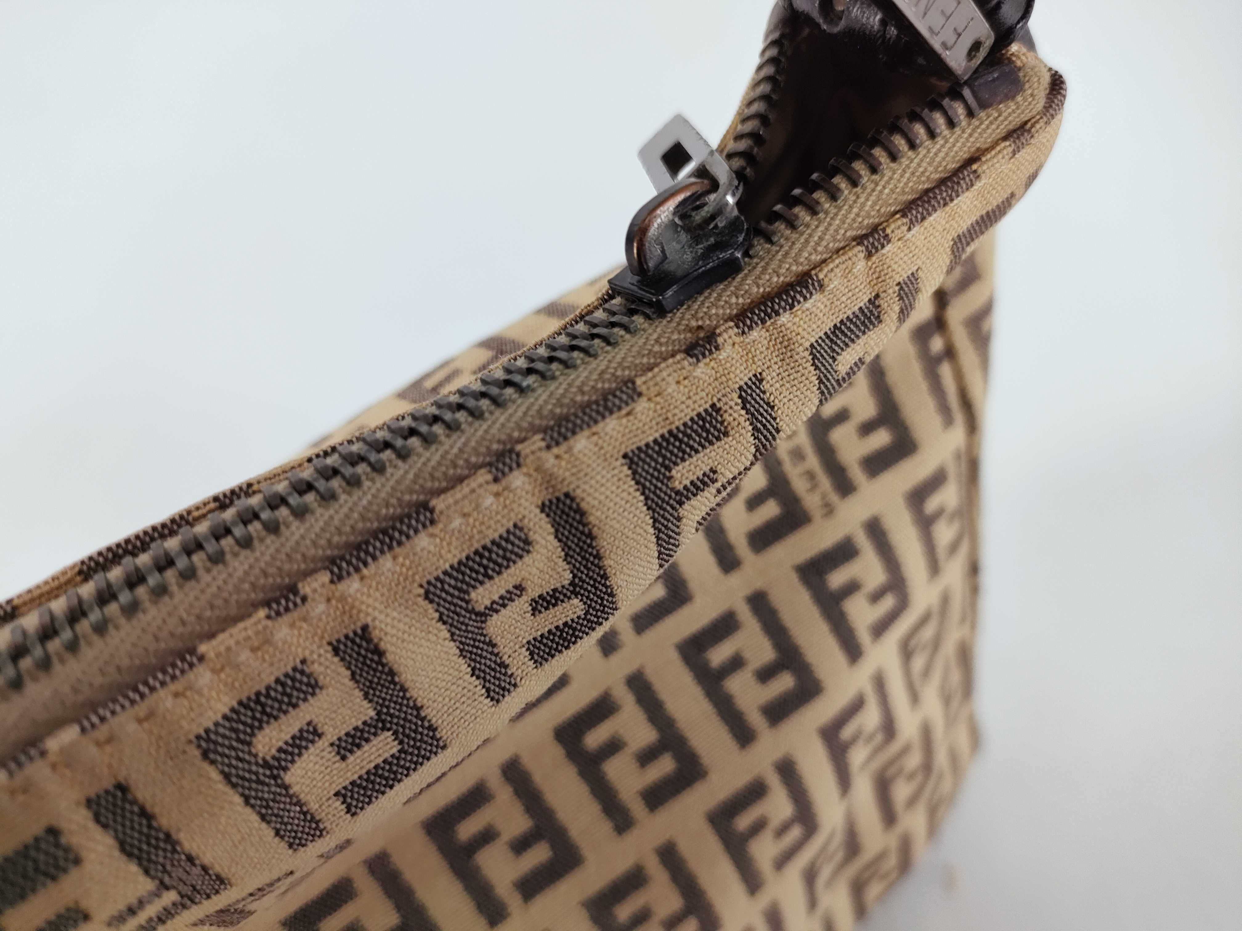 Zucca pattern Fendi Zucchino accessory pouch — view 9