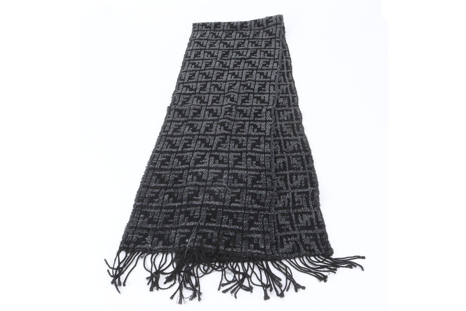 Tag attached FF Zucca (accessories) scarf — view 2