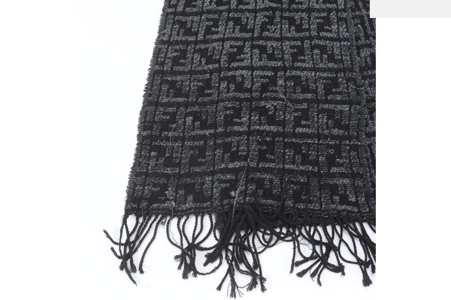 Tag attached FF Zucca (accessories) scarf — view 4