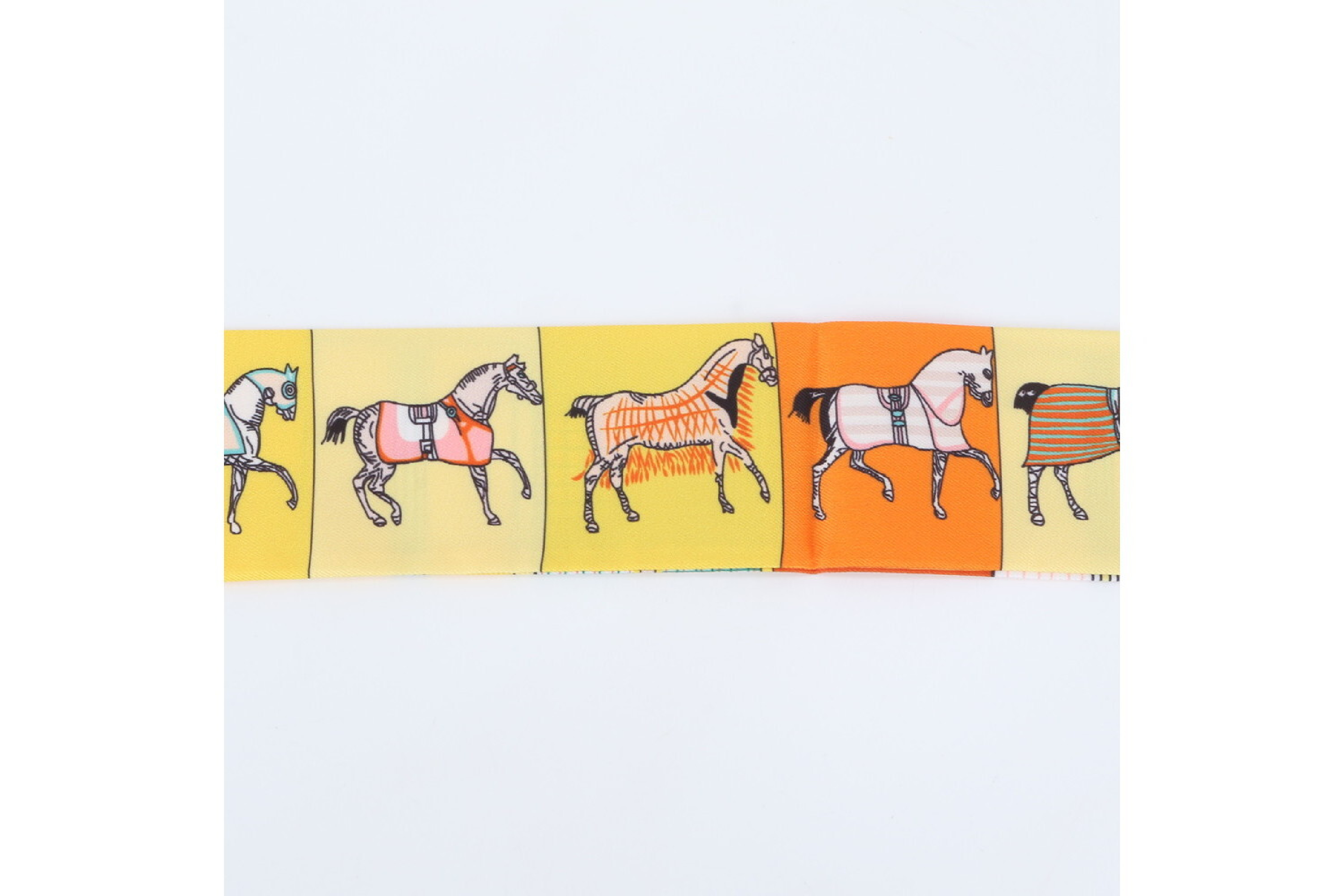 Twilly New Horse Blanket Couvertures Nouvelles Scarf Silk Other Accessories — view 5