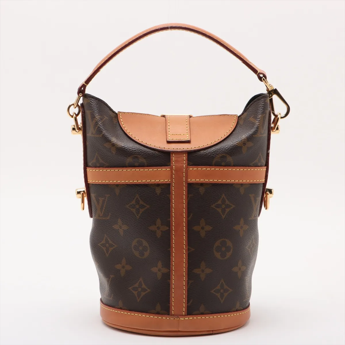 Monogram Duffel Bag M43587 DU5210 Brown — view 2