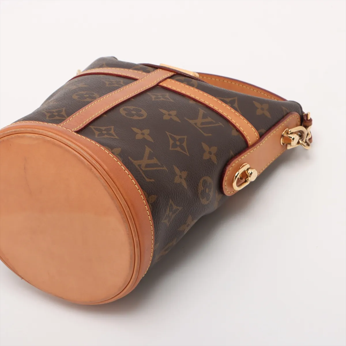 Monogram Duffel Bag M43587 DU5210 Brown — view 3