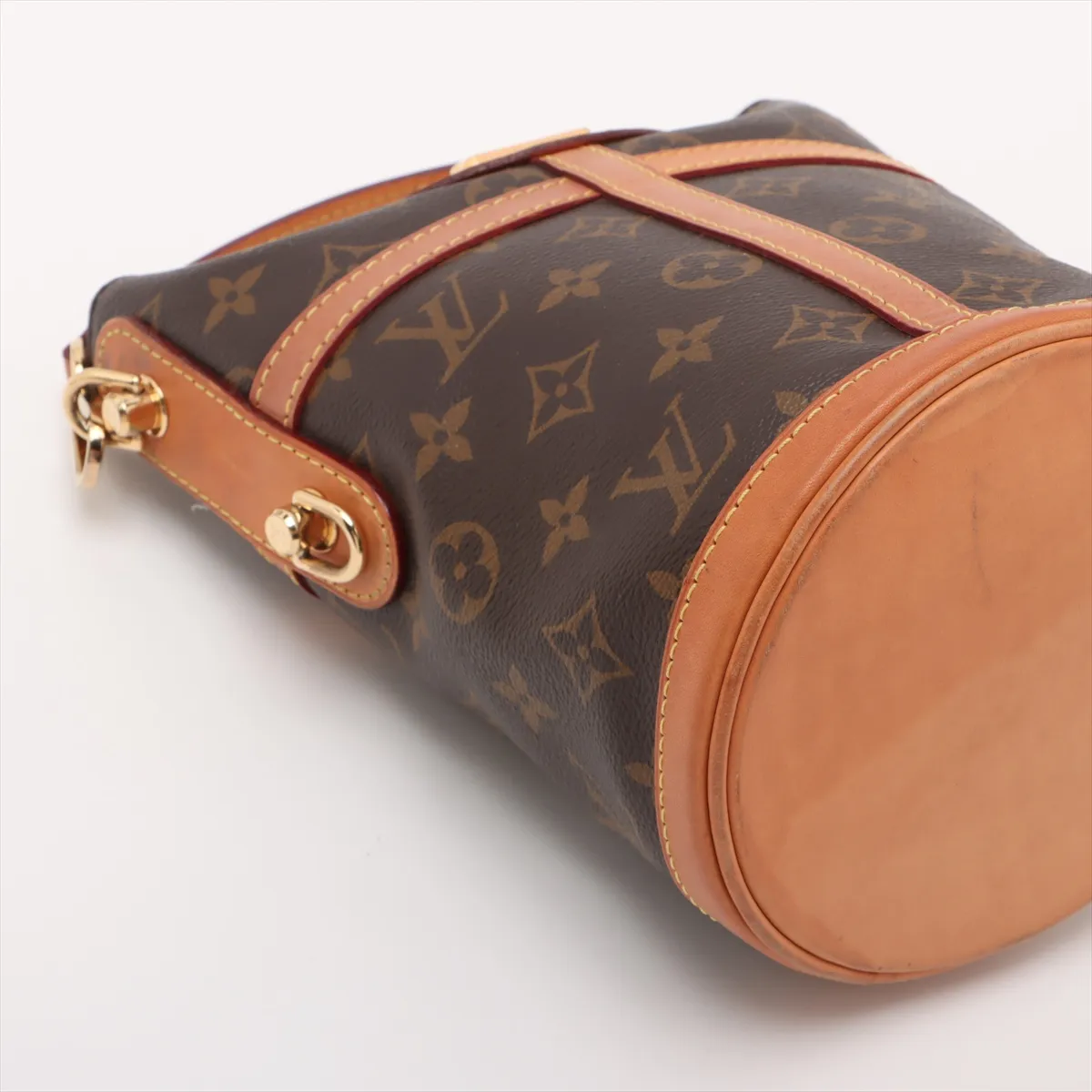 Monogram Duffel Bag M43587 DU5210 Brown — view 4