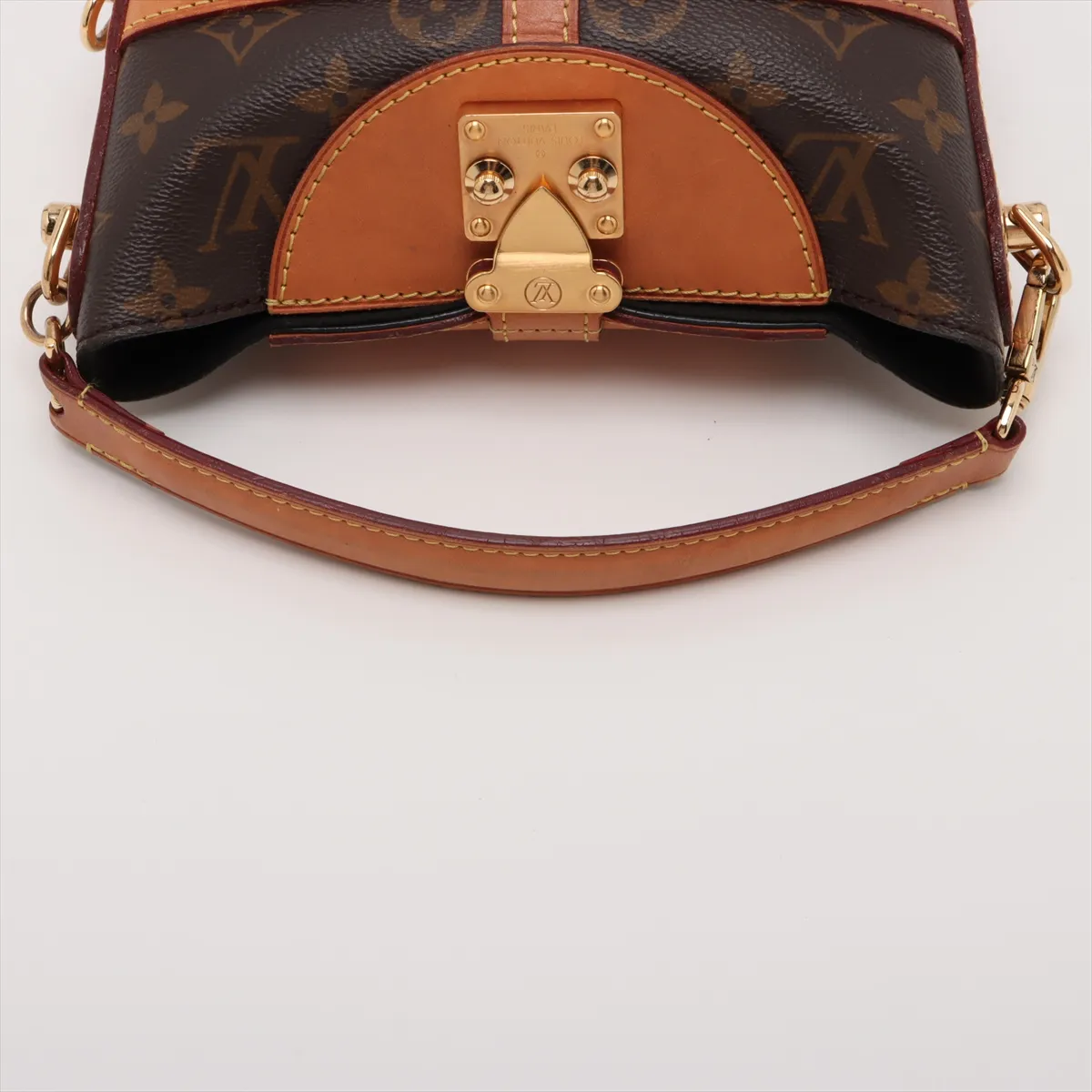 Monogram Duffel Bag M43587 DU5210 Brown — view 5