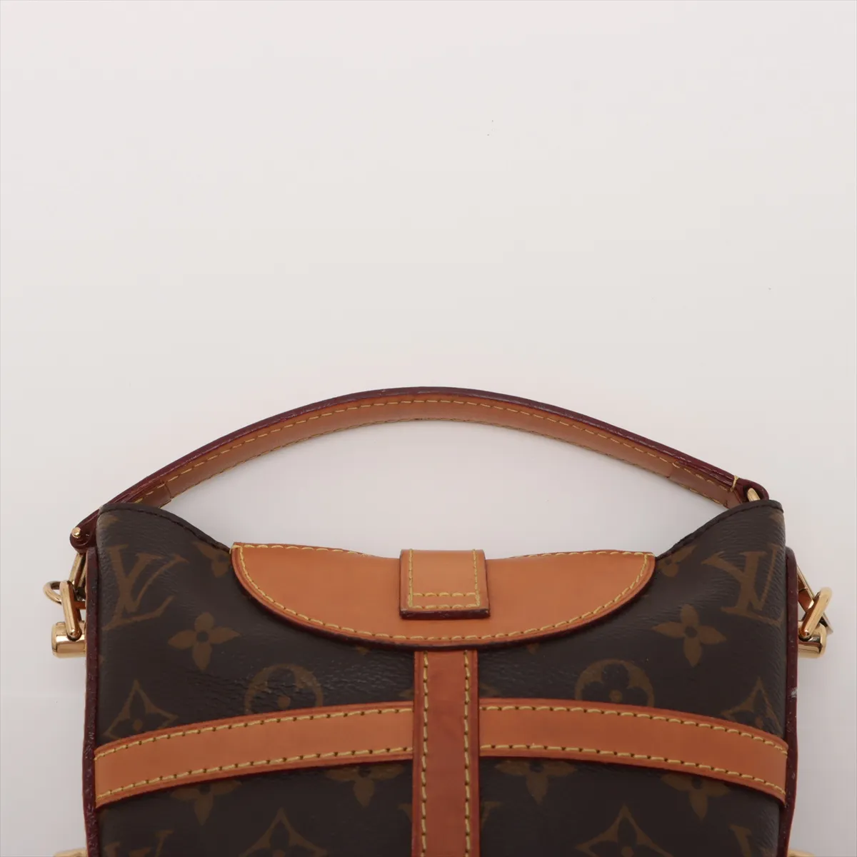 Monogram Duffel Bag M43587 DU5210 Brown — view 6