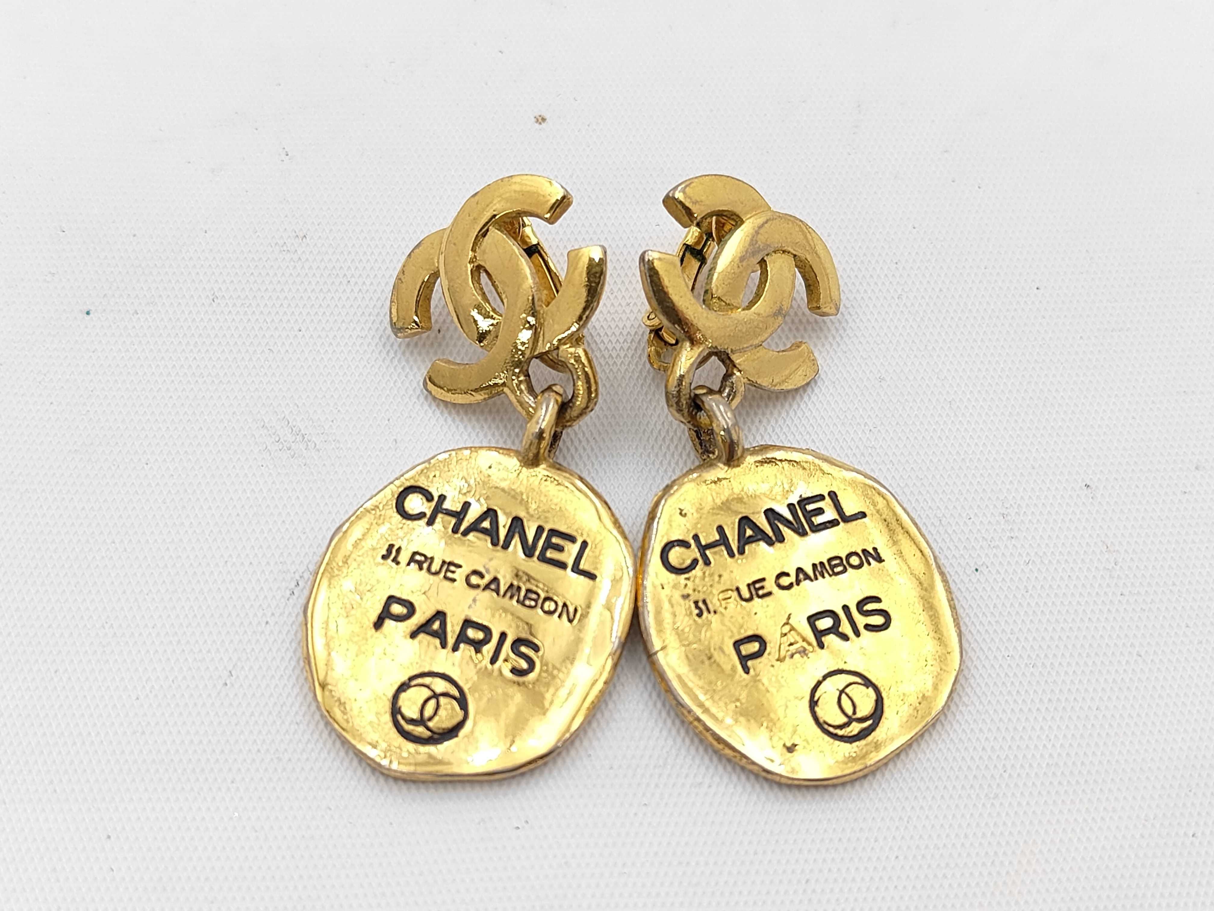 Coco/Cambon Plate Earrings