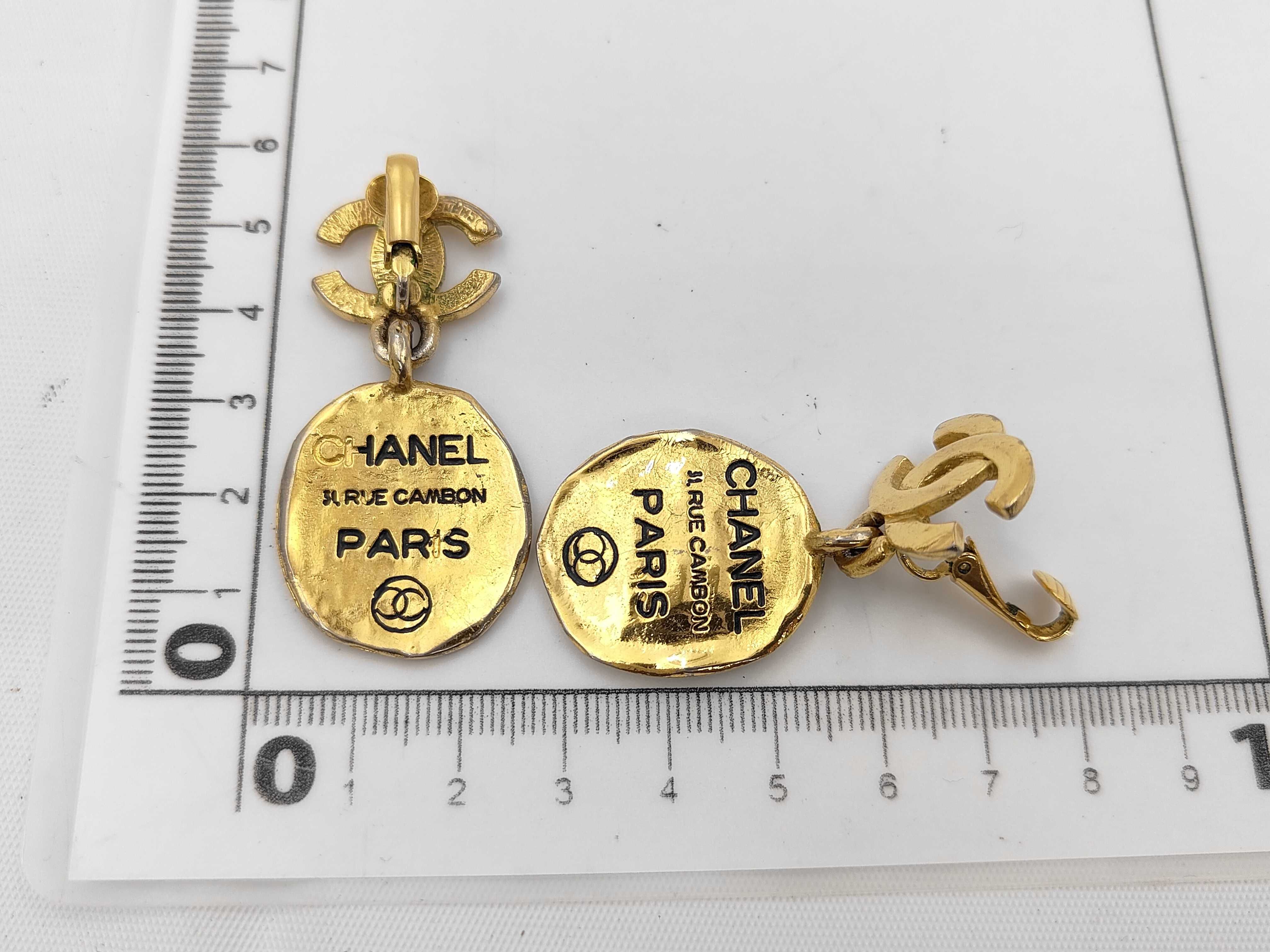 Coco/Cambon Plate Earrings — view 6