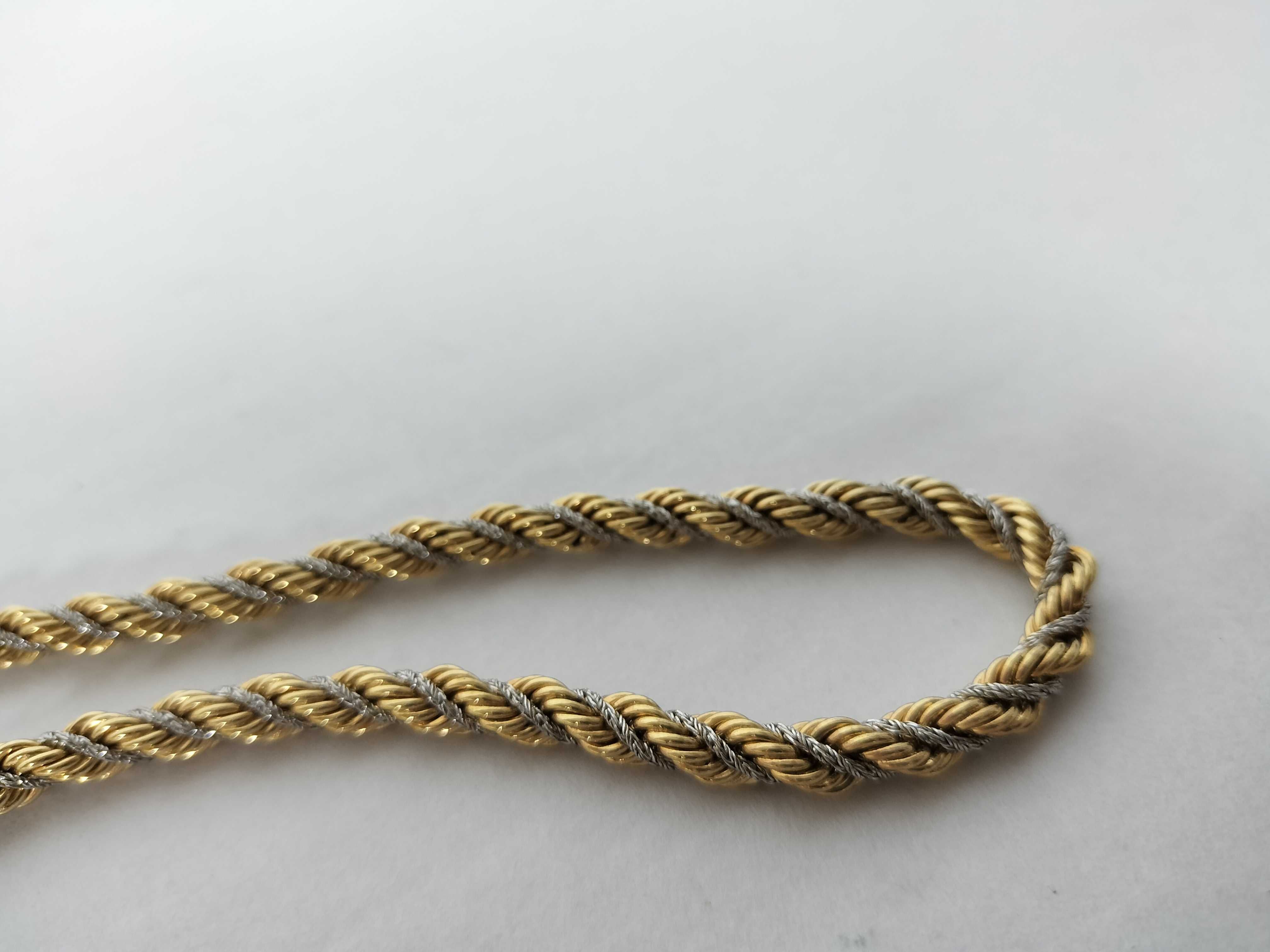 necklace in gold/silver. — view 9