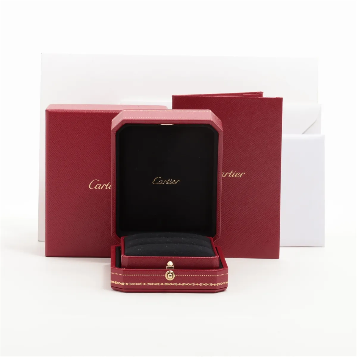 Maillon Panthère Ring, 750 (PG), 3.9g, Size 50, Initials QRD541, Dents — view 6