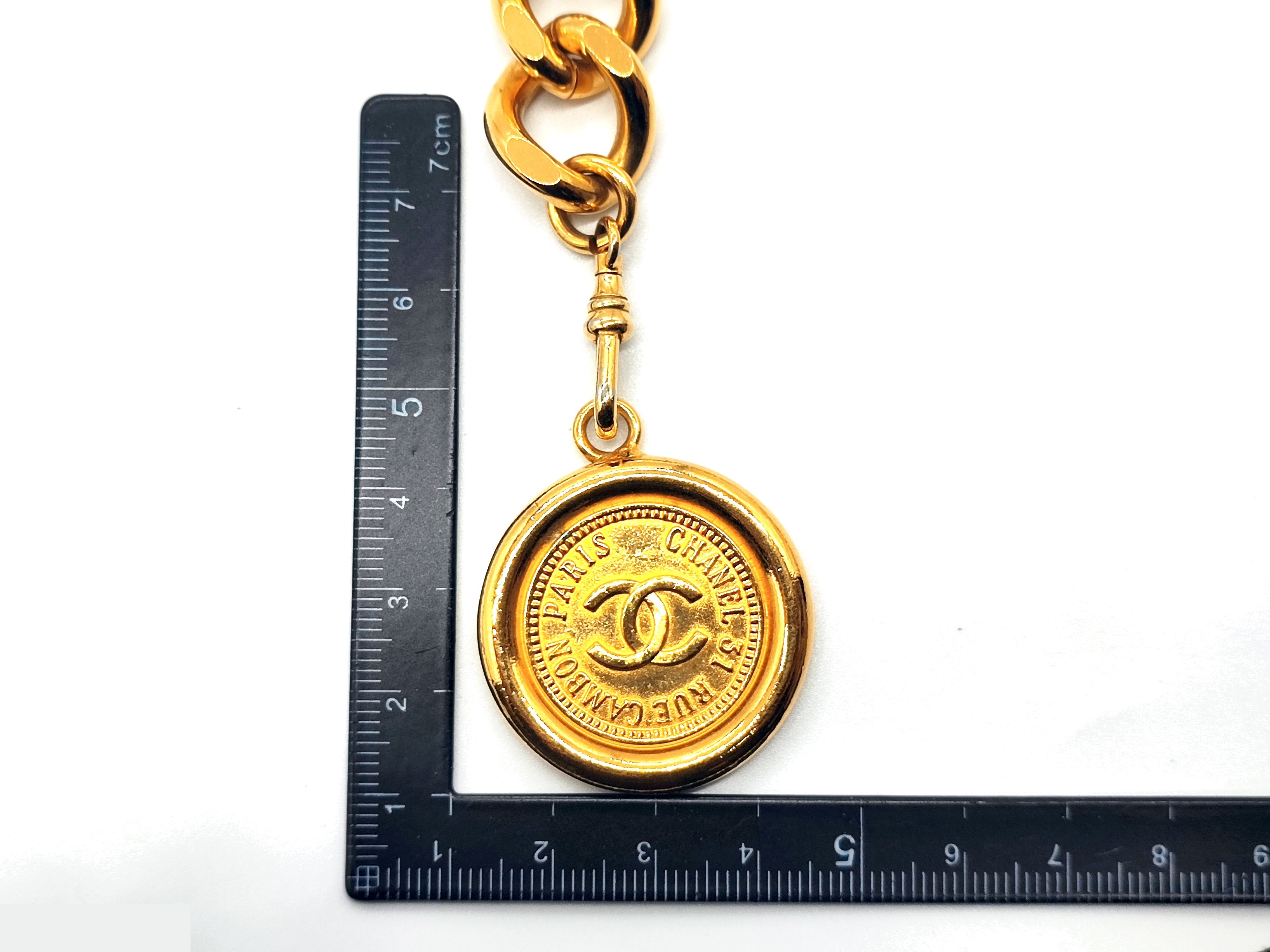 Coco Mark Chain Belt, Total Length Approx. 80cm — view 11