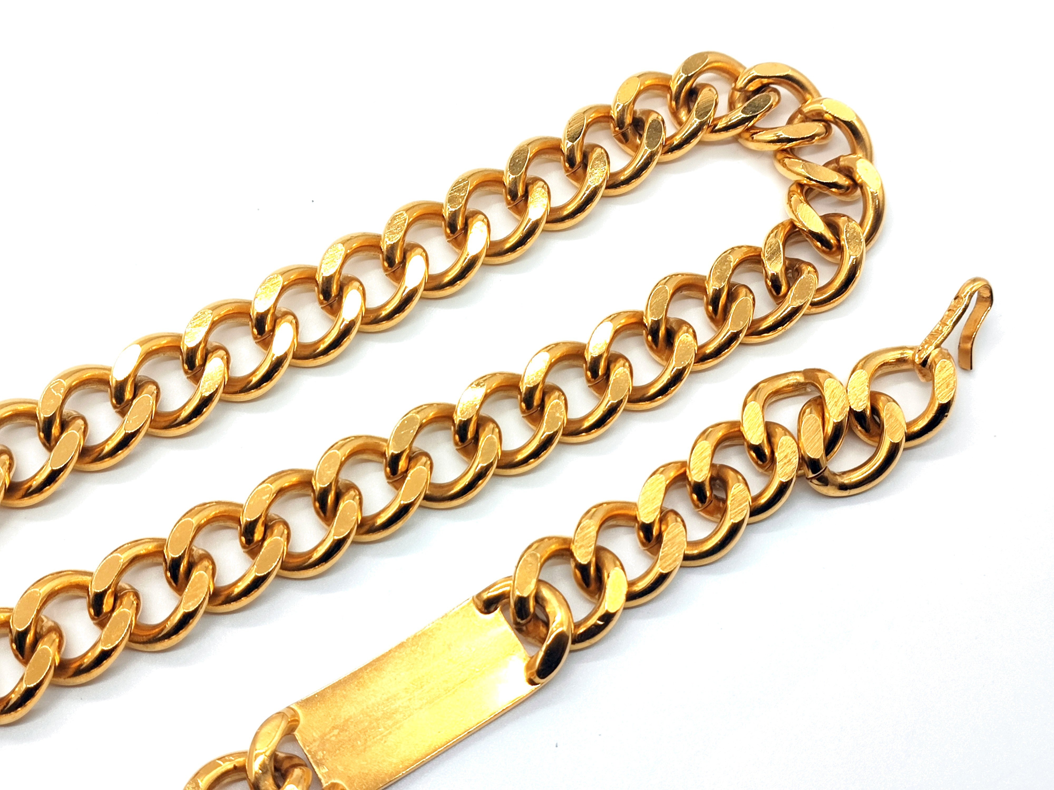 Coco Mark Chain Belt, Total Length Approx. 80cm — view 9
