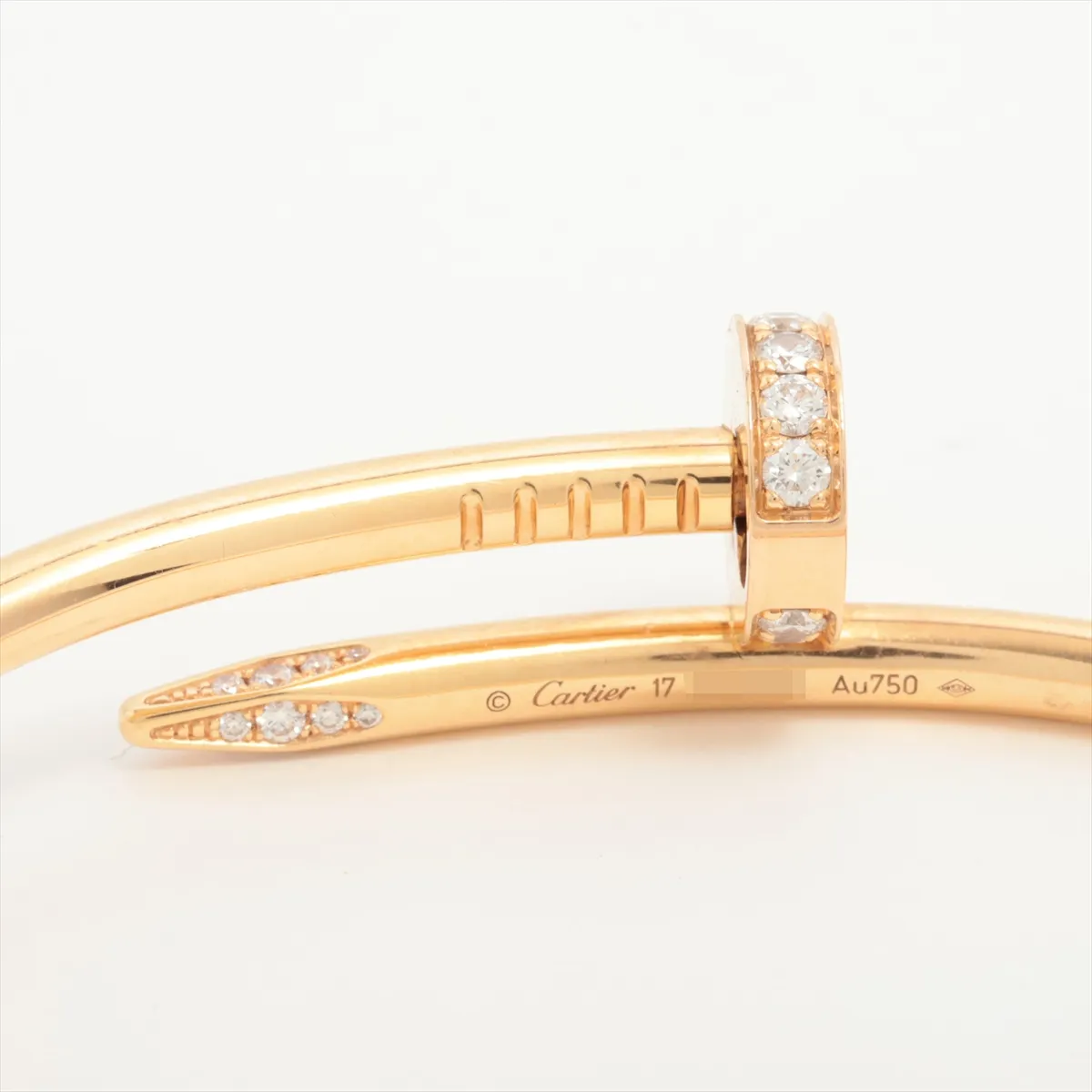 Juste un Clou Diamond Bracelet, 750 (PG), 32.3g, 17 CAP040 — view 4