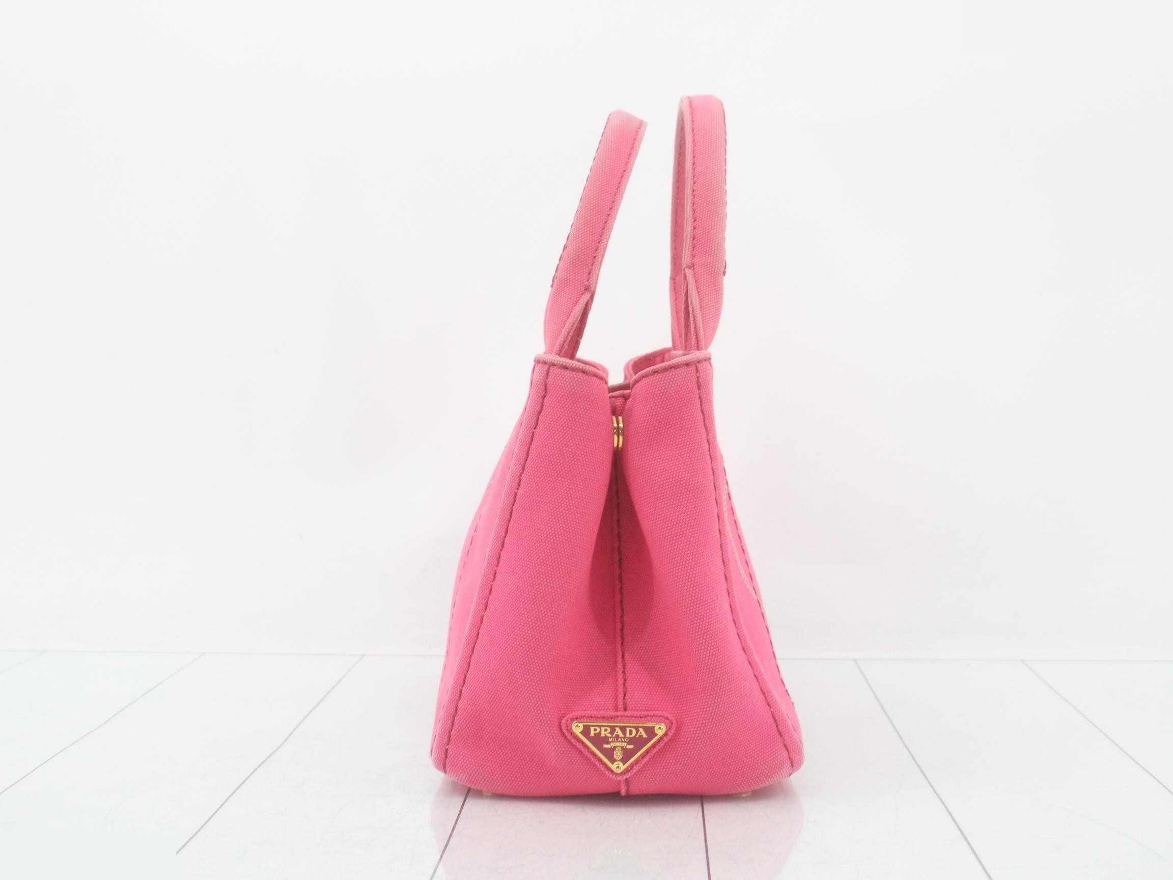 Canapa Tote Bag, Pink — view 4