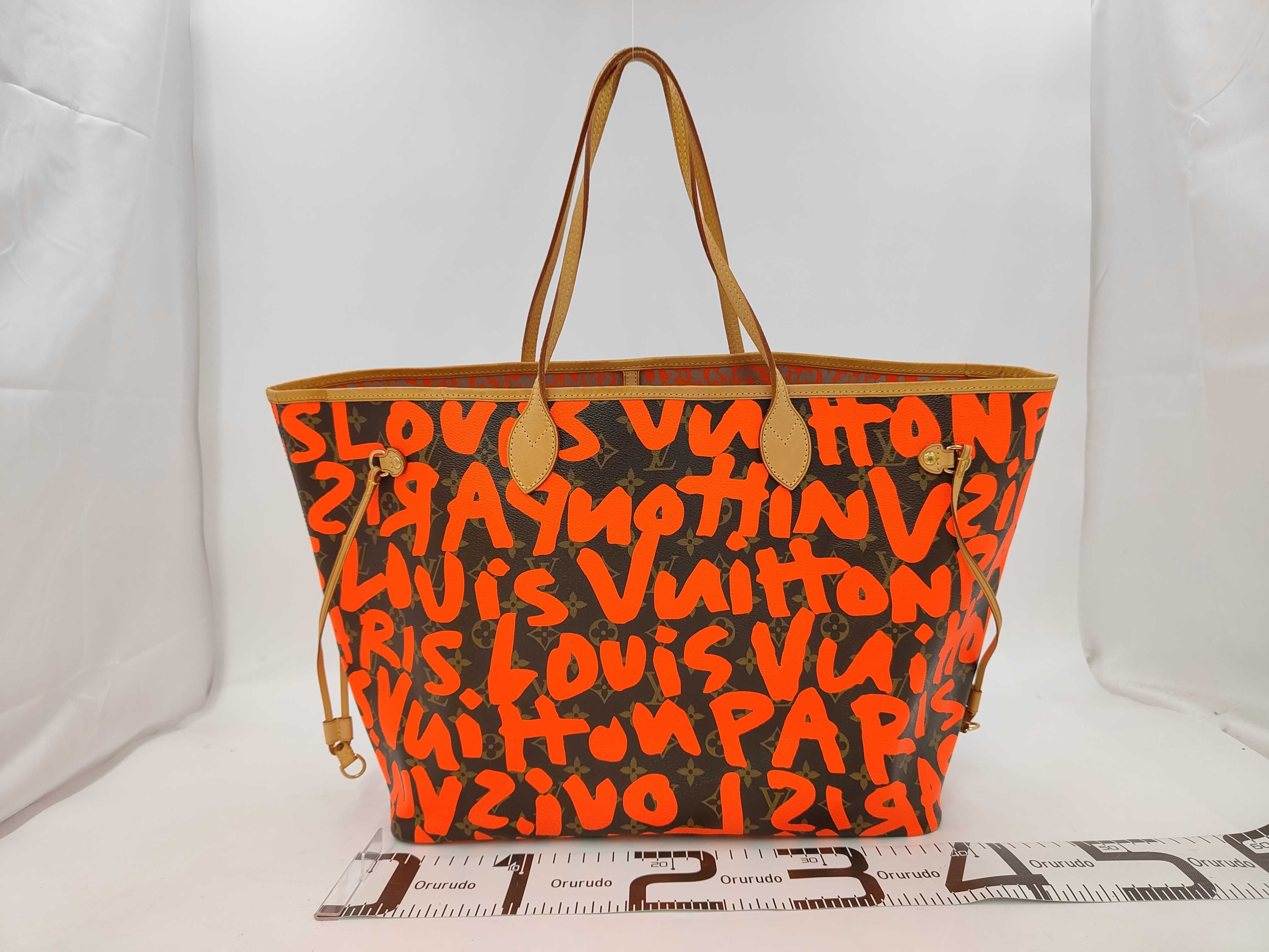 Neverfull GM Monogram Graffiti Brown GP Tote Bag — view 2